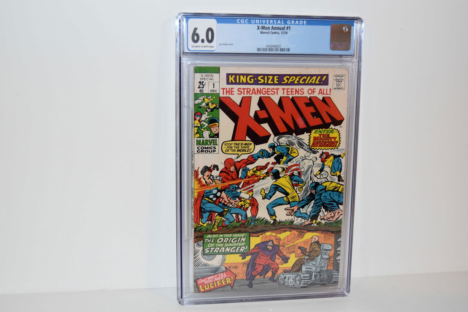 X-Men annual #1 CGC 6.0 graded marvel comic Jack Kirby (1 of 2)