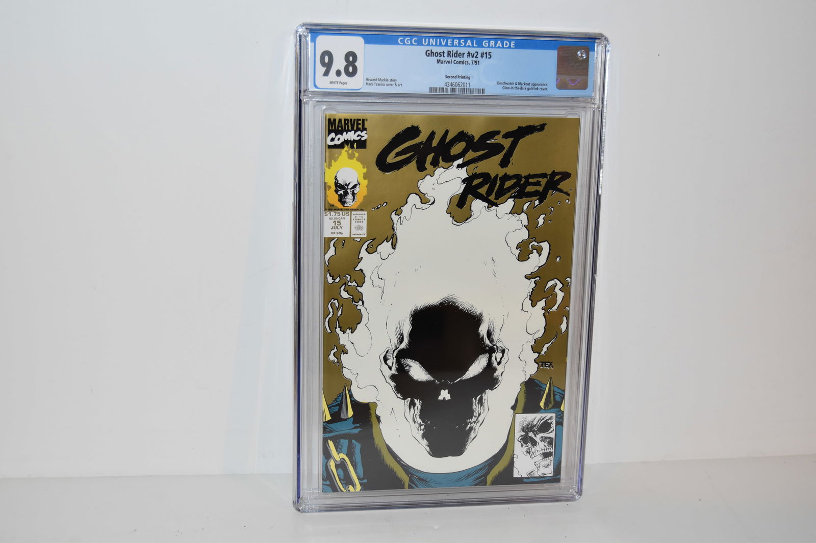 Ghost Rider 15 CGC 9.8 Glow-In-the Dark-Cover. White Pages. (1 of 2)