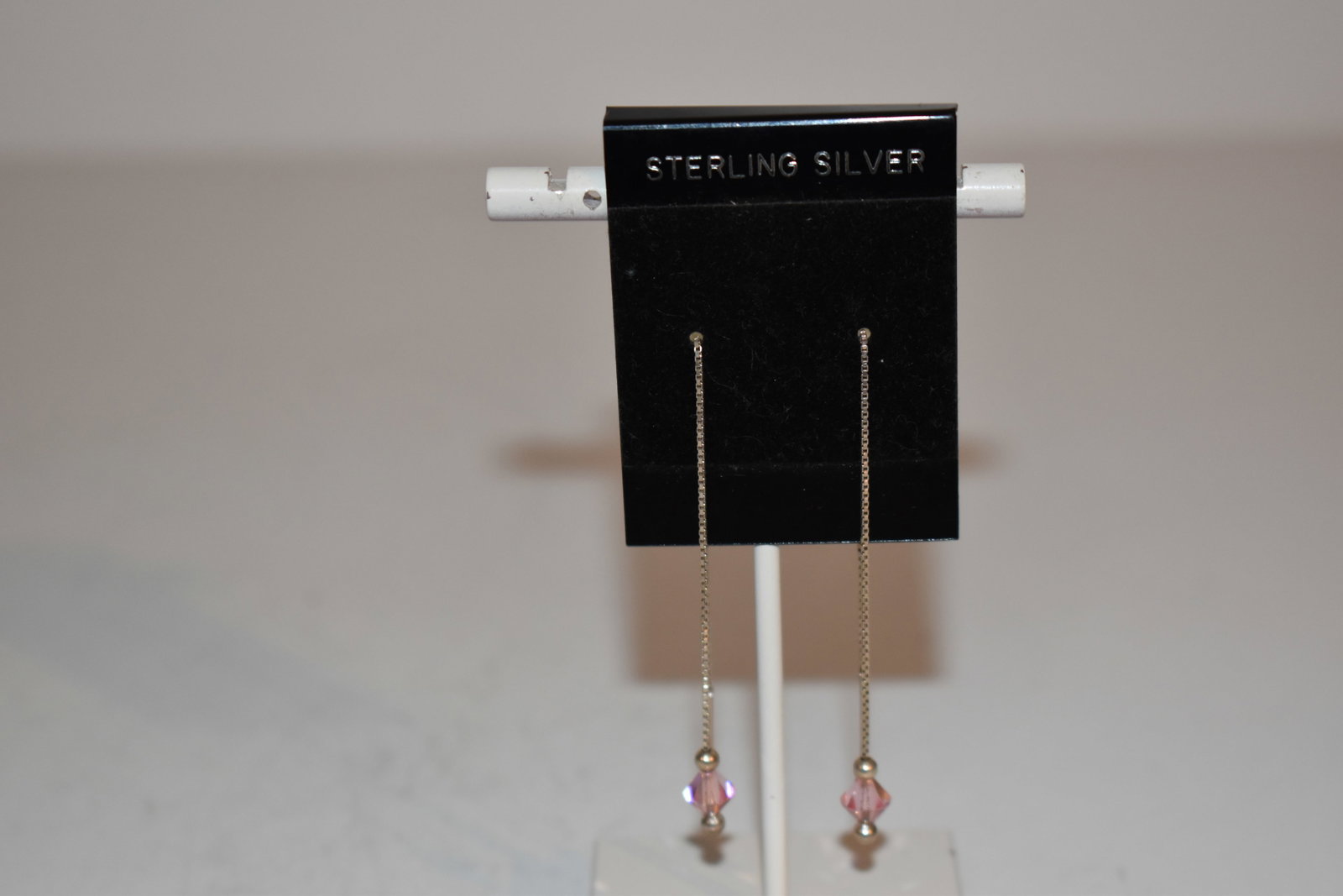 vintage sterling silver Swarovski earrings: vintage sterling silver Swarovski earrings Please view all photos as they are part of the description and condition of this Item, Feel free to contact me with questions or picture requests! Used Item 
