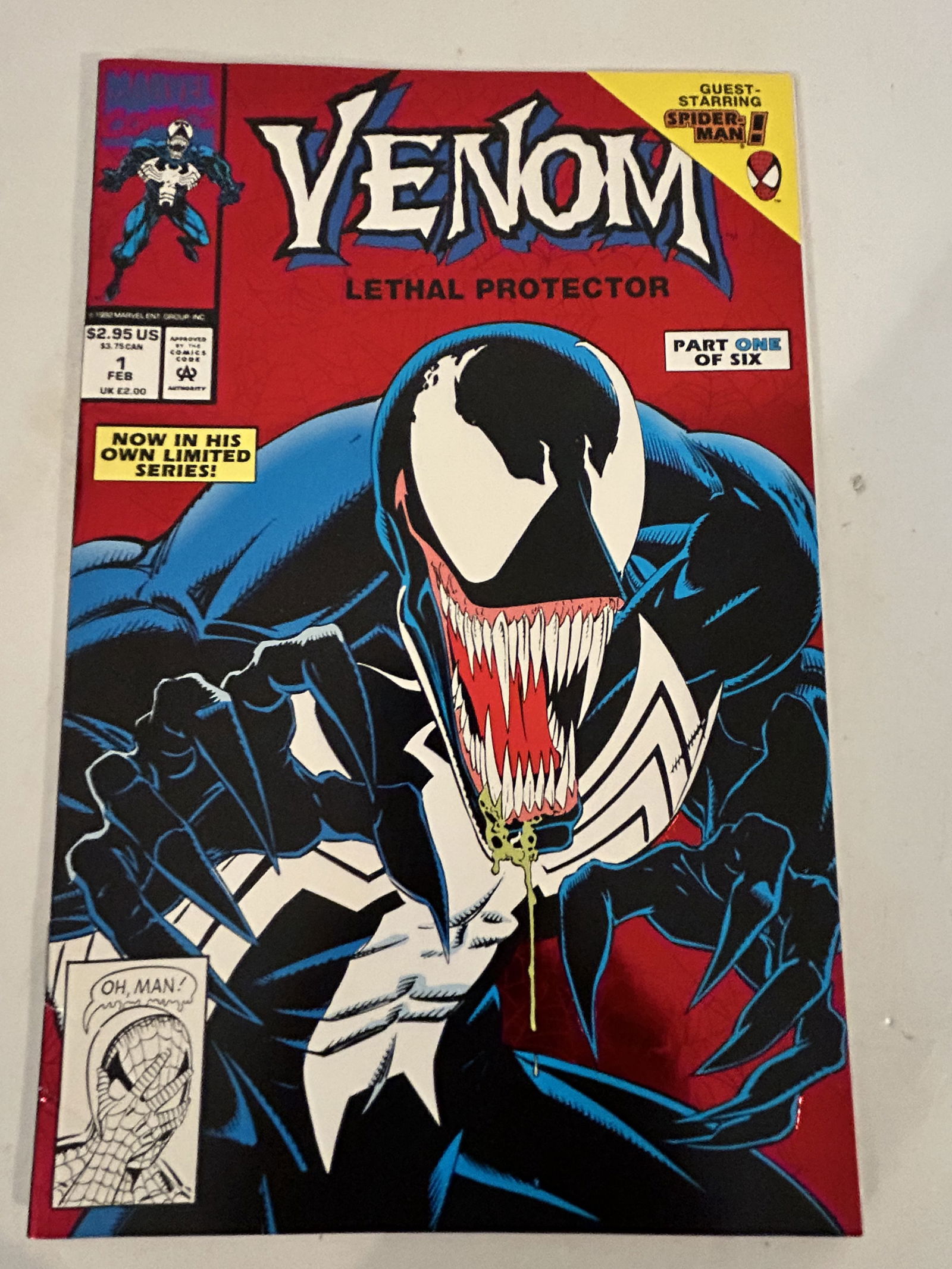 Vintage Comic Book Venom # 1 (1 of 2)