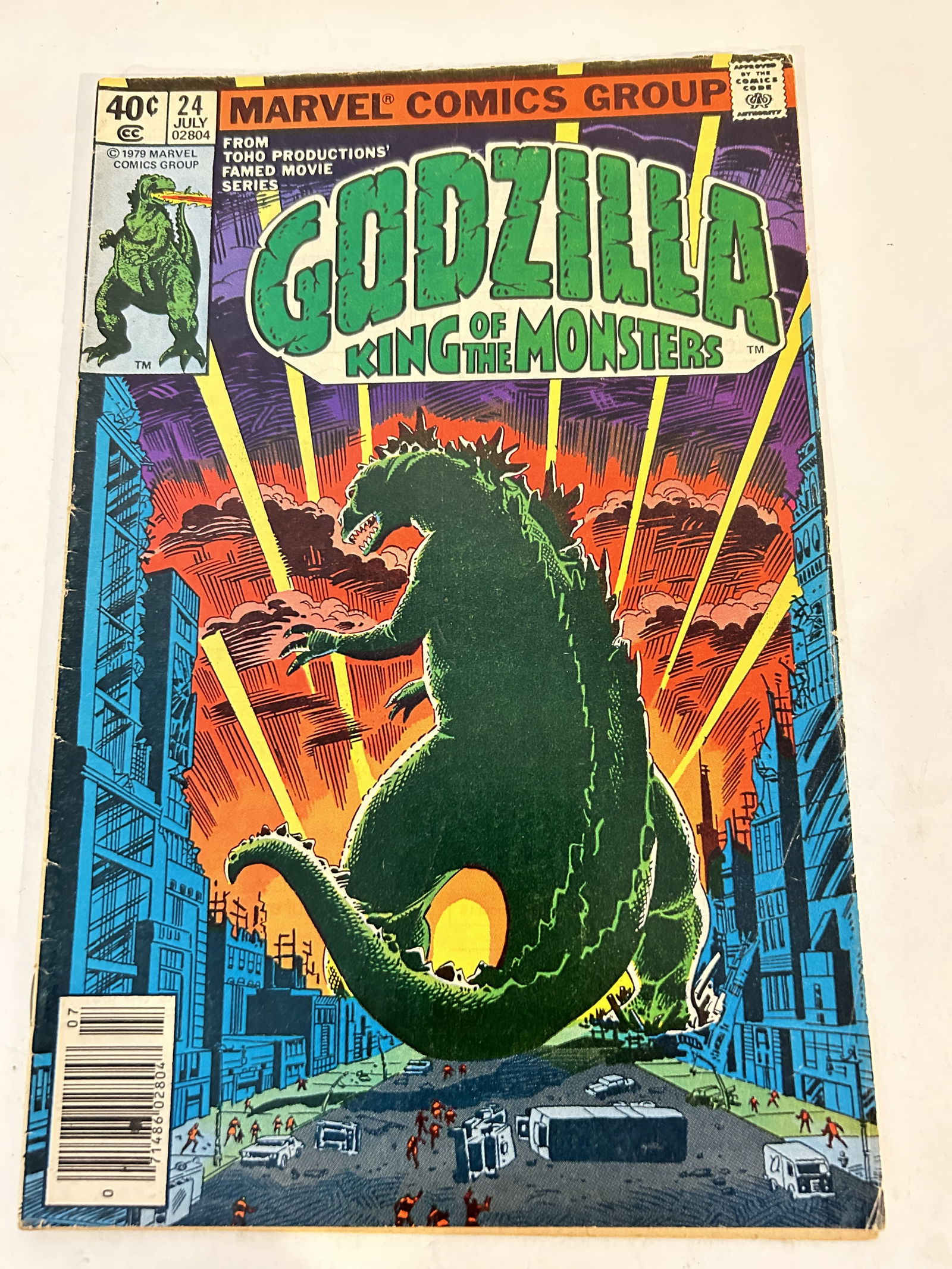 Vintage Comic Book Godzilla # 24 (1 of 2)