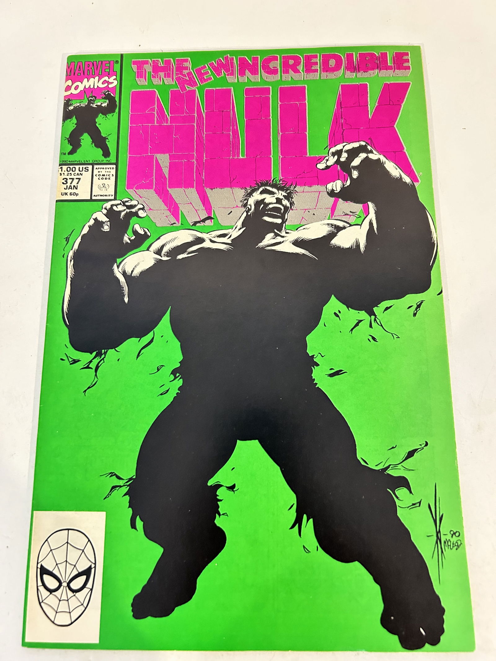 Vintage Comic Book Hulk # 377 (1 of 2)