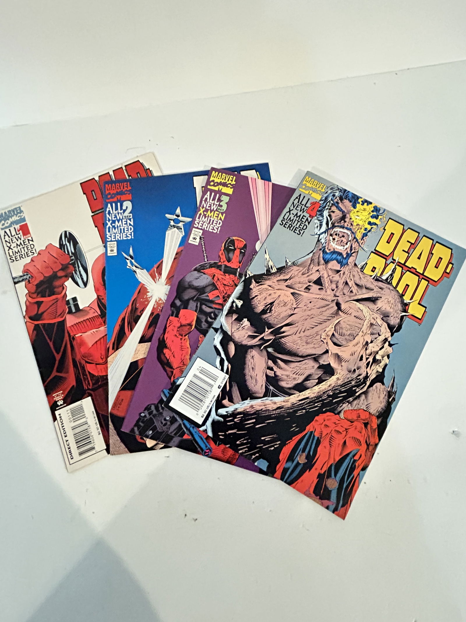 Vintage Comic Book Dead Pool # 1 to 4 (1 of 9)