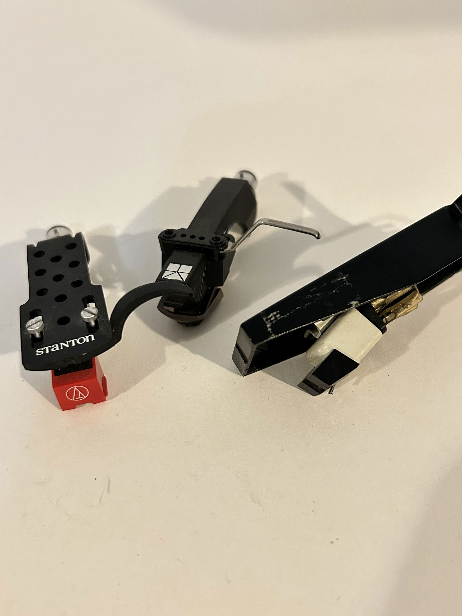 3 Vintage Turntable Cartridges pickering, stanton, osawa (1 of 5)