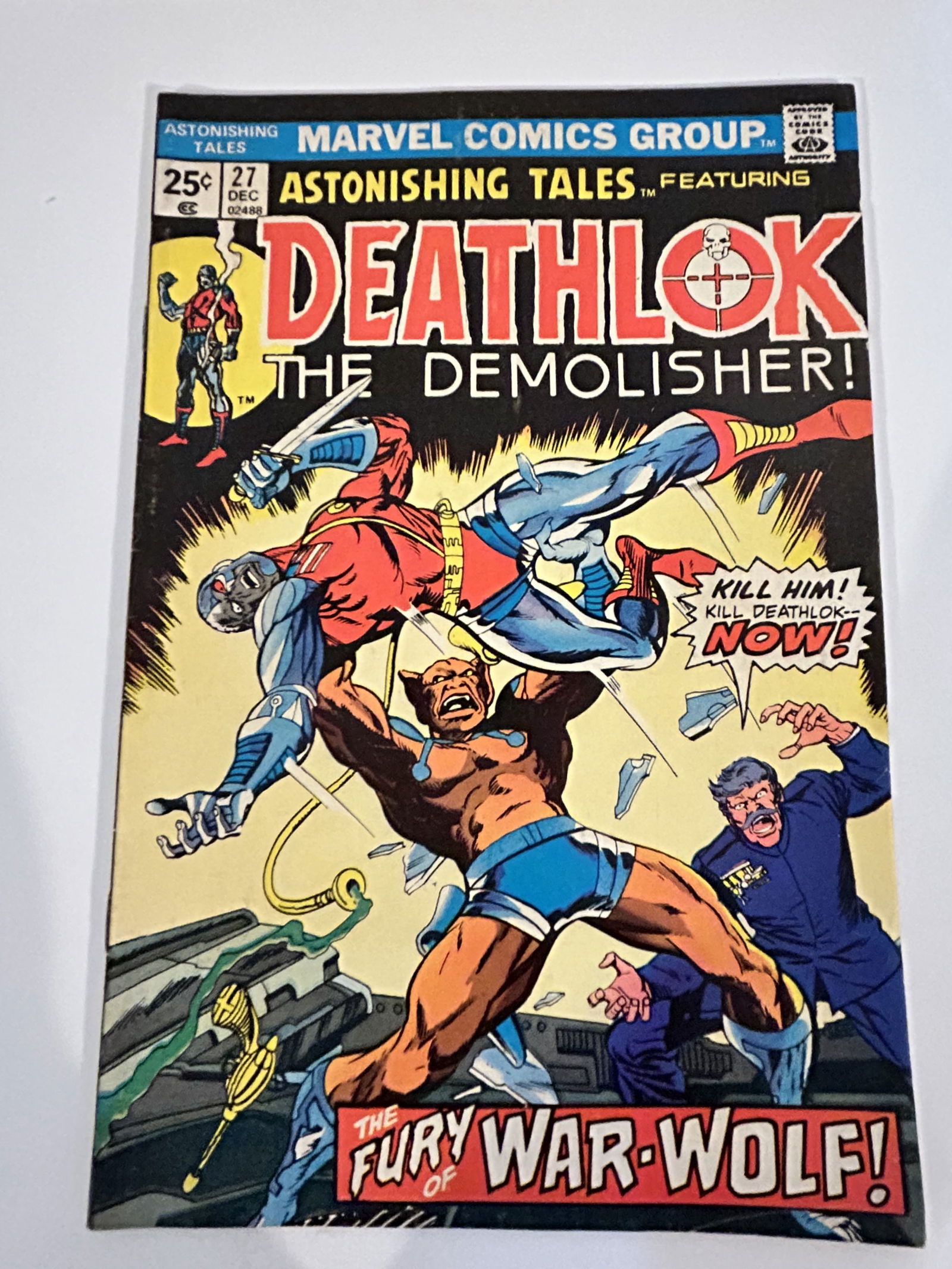 Vintage Comic Book deathlok # 27 (1 of 2)