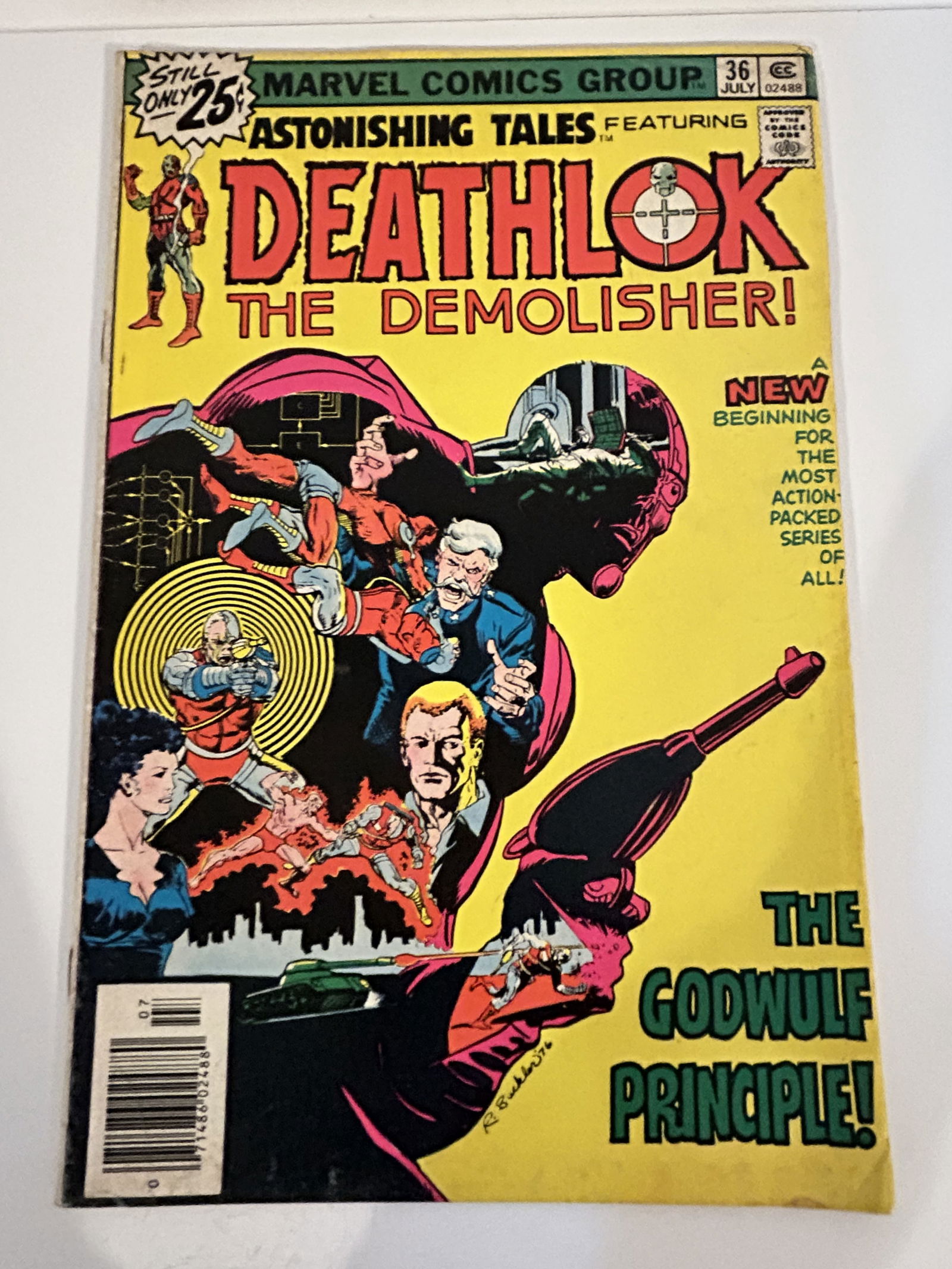 Vintage Comic Book deathlok # 36 (1 of 2)