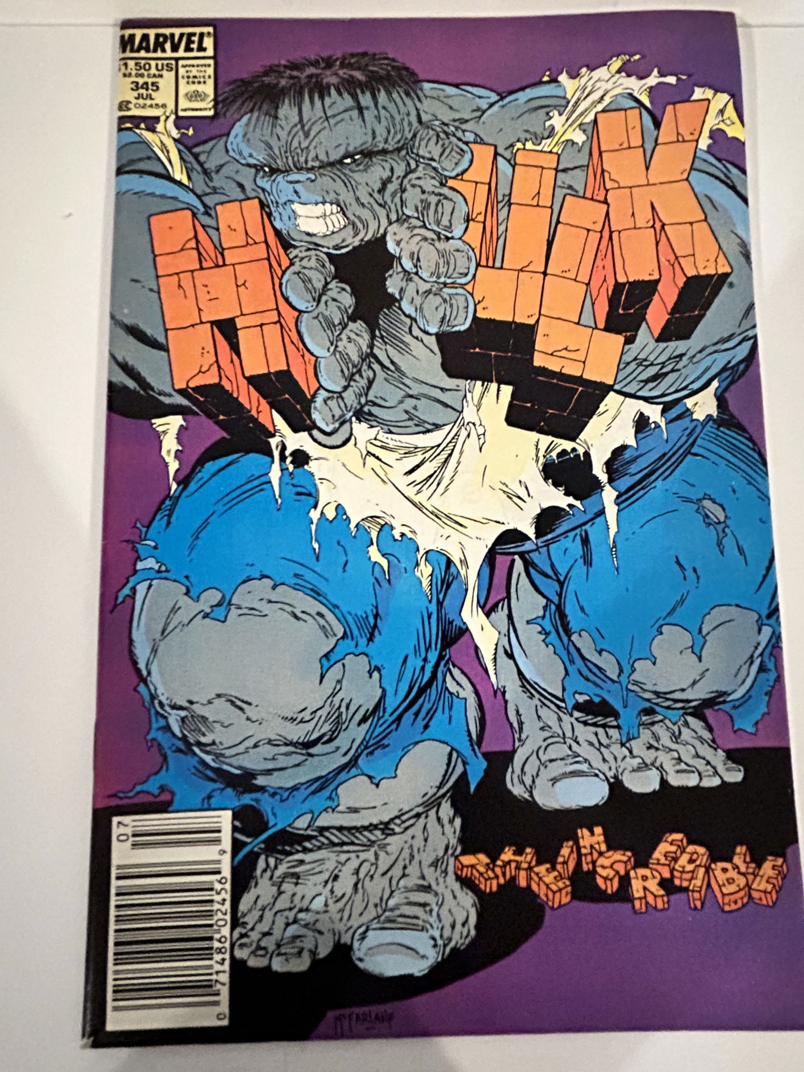 Vintage Comic Book hulk # 345 (1 of 2)