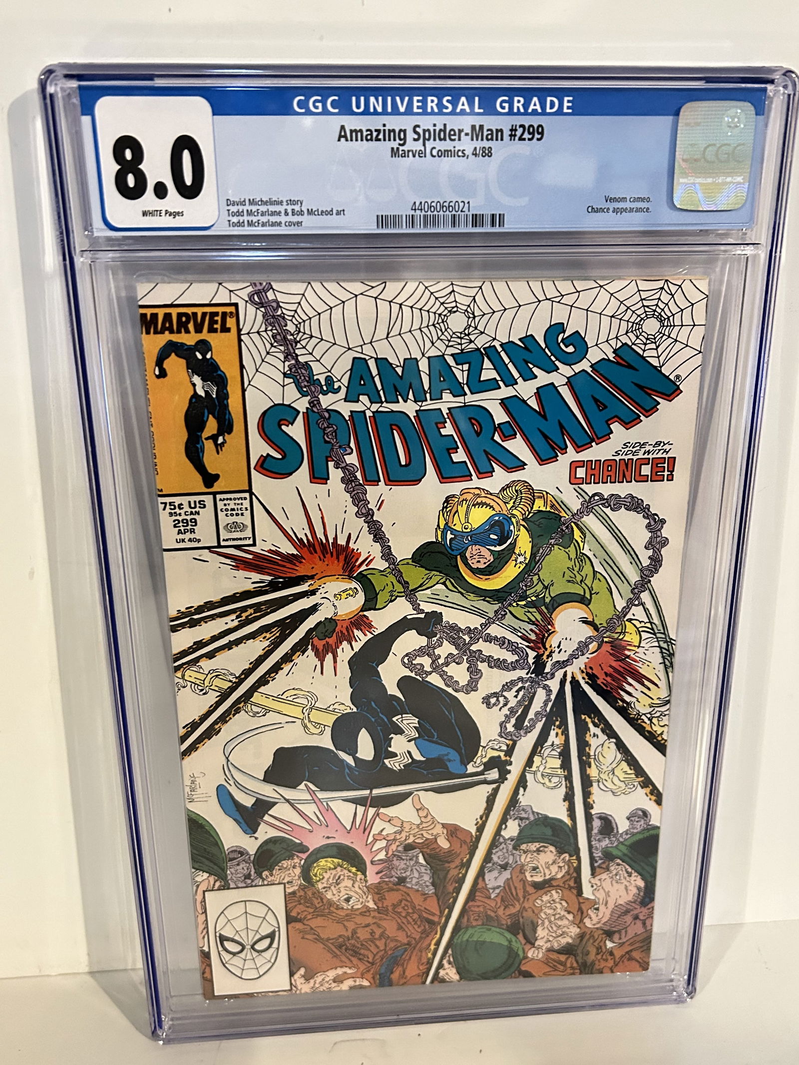 Vintage Comic Book CGC 8.0 amazing spider-man # 299 (1 of 2)