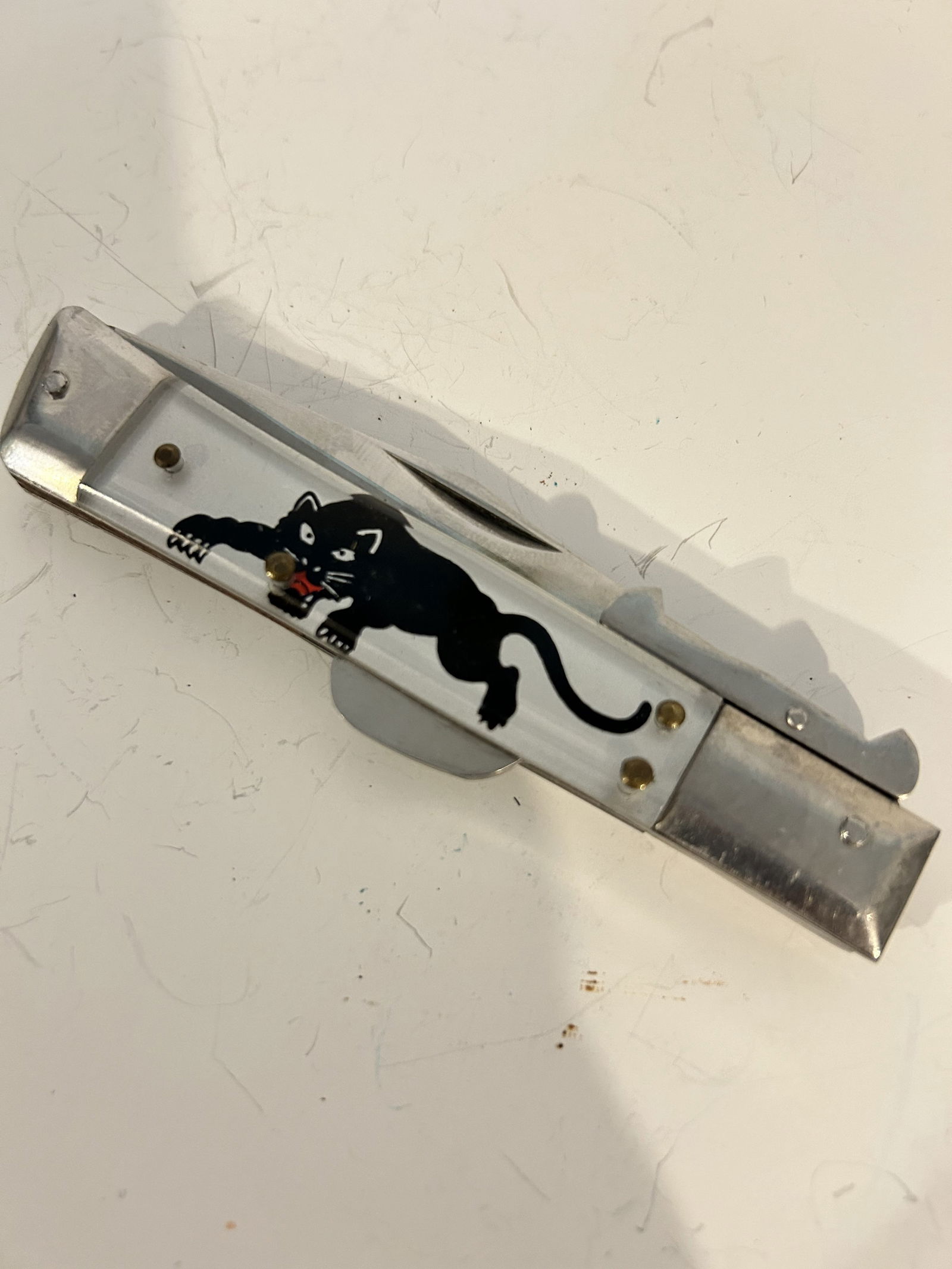 Vintage puma lock back pocket knife (1 of 4)