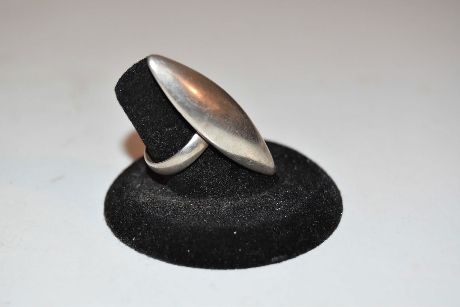 Vintage Sterling Silver modernist Ring sz 7 (1 of 3)