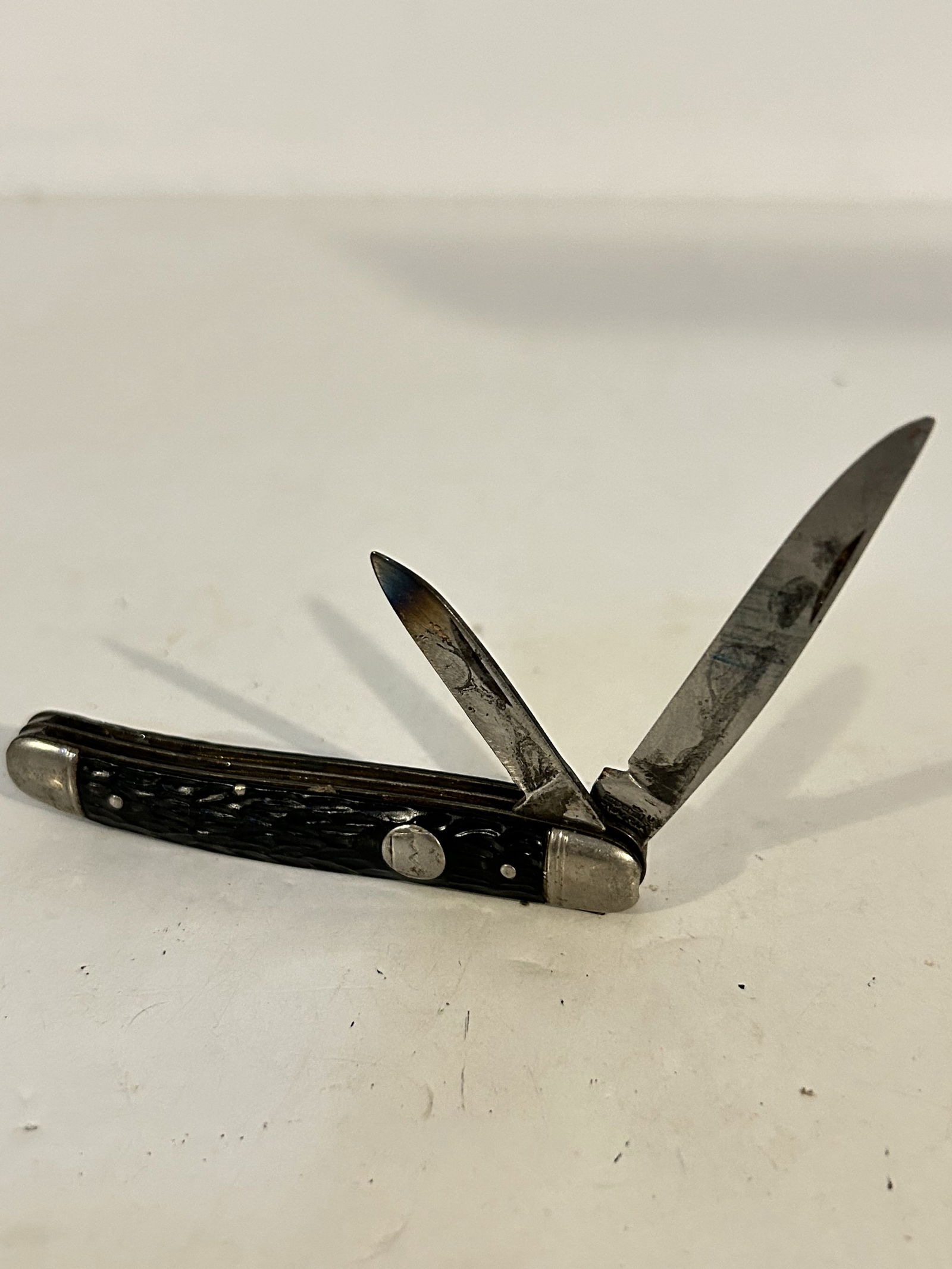 Vintage Imperial USA Pocket Knife 3 1/4" 2 Blade Stainless (1 of 5)