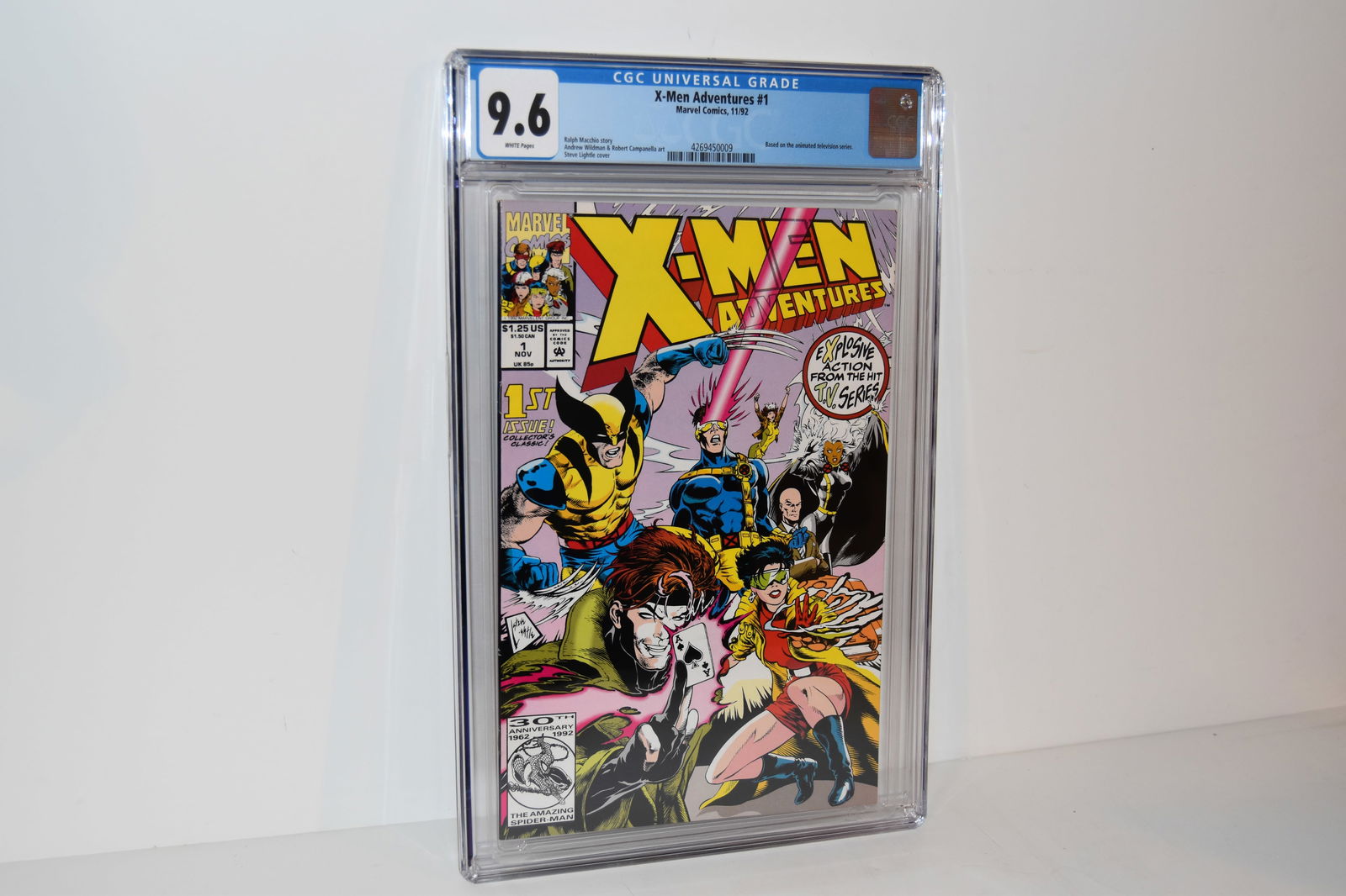 Vintage Comic Book X-Men Adventures #1  CGC 9.6 (1 of 2)