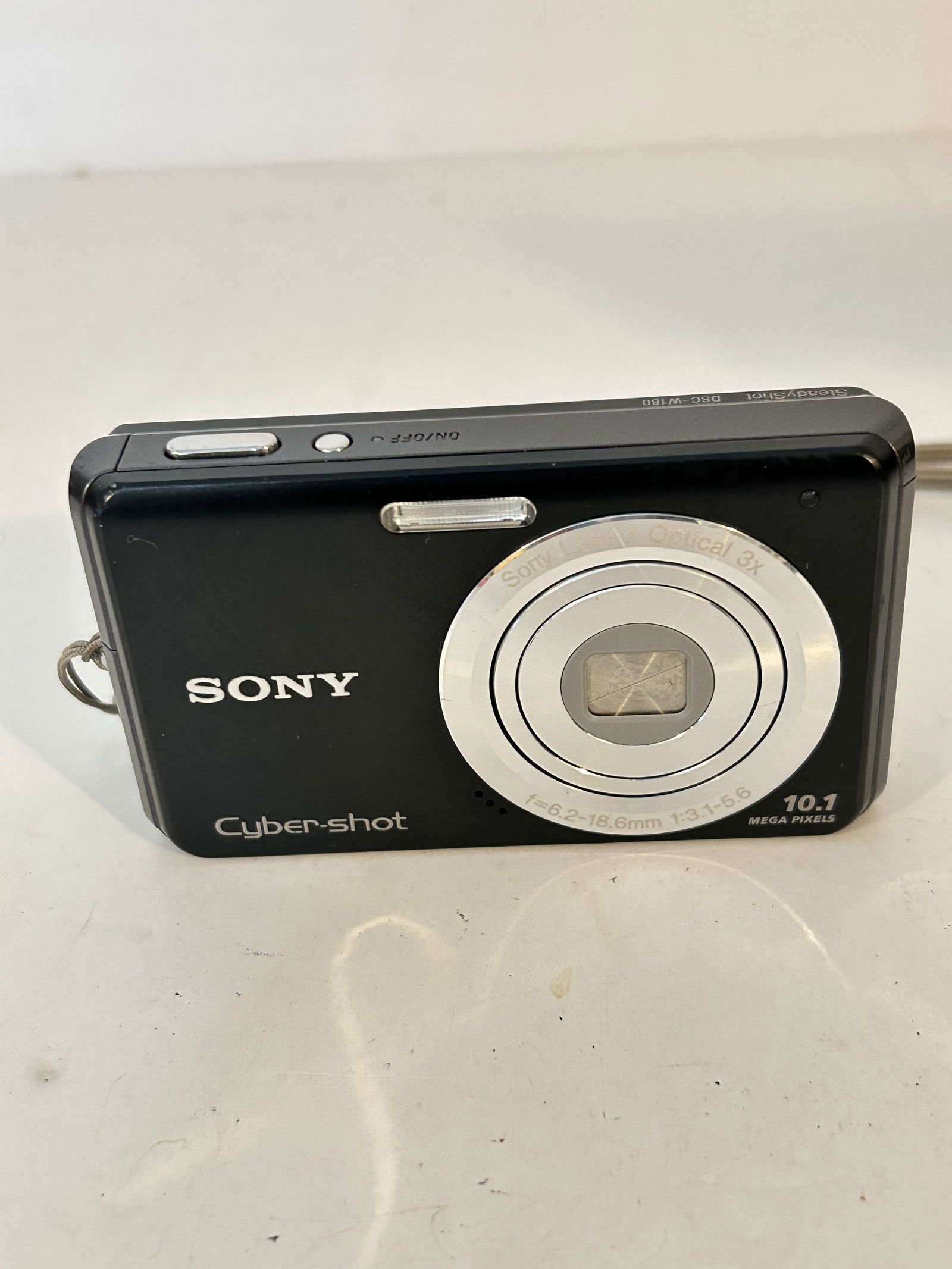 Vintage Black Sony Cyber-shot DSC-W180 Compact Digital Camera works (1 of 6)