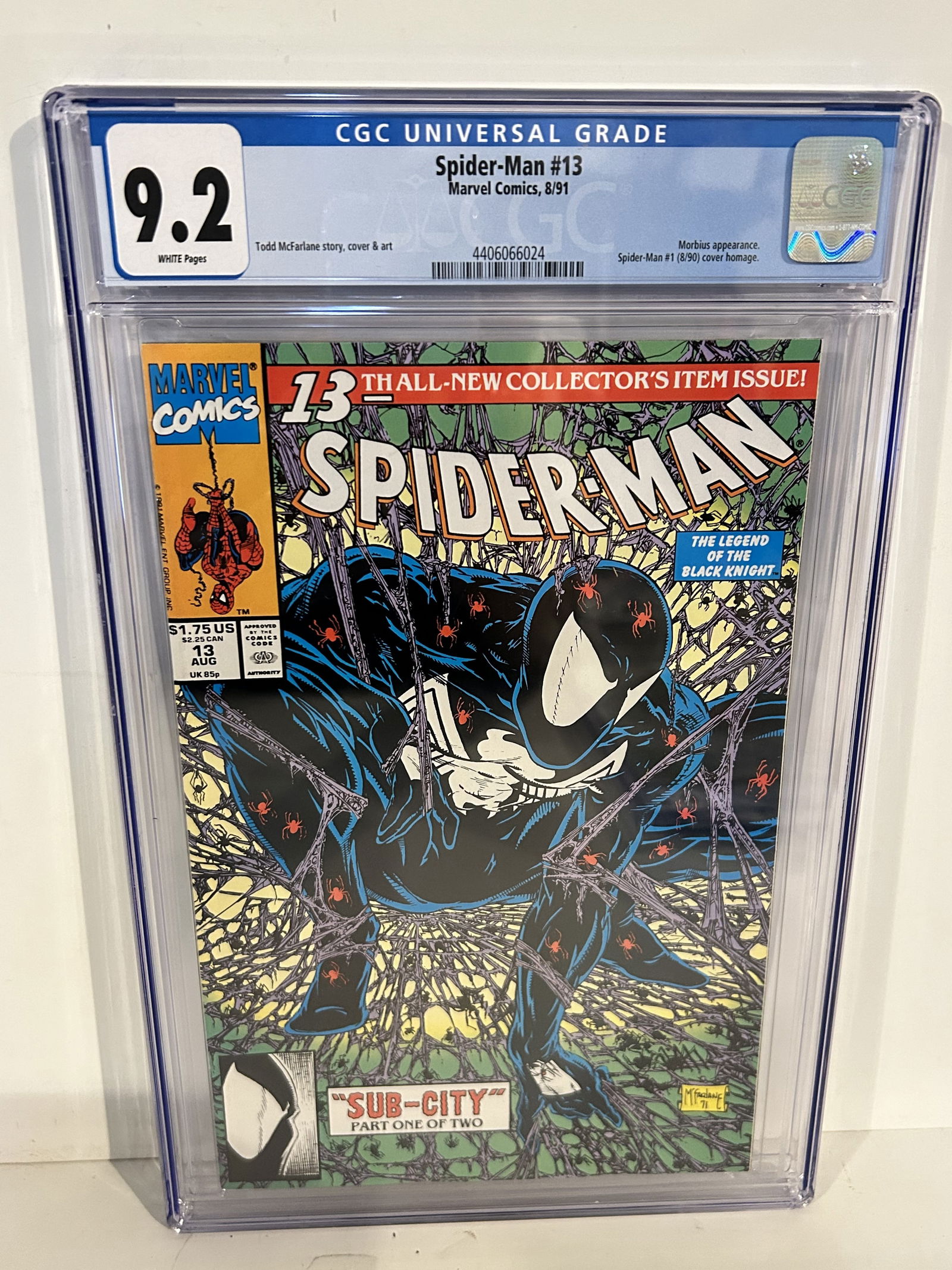 Vintage Comic Book CGC 9.2 spider-man # 13 (1 of 2)