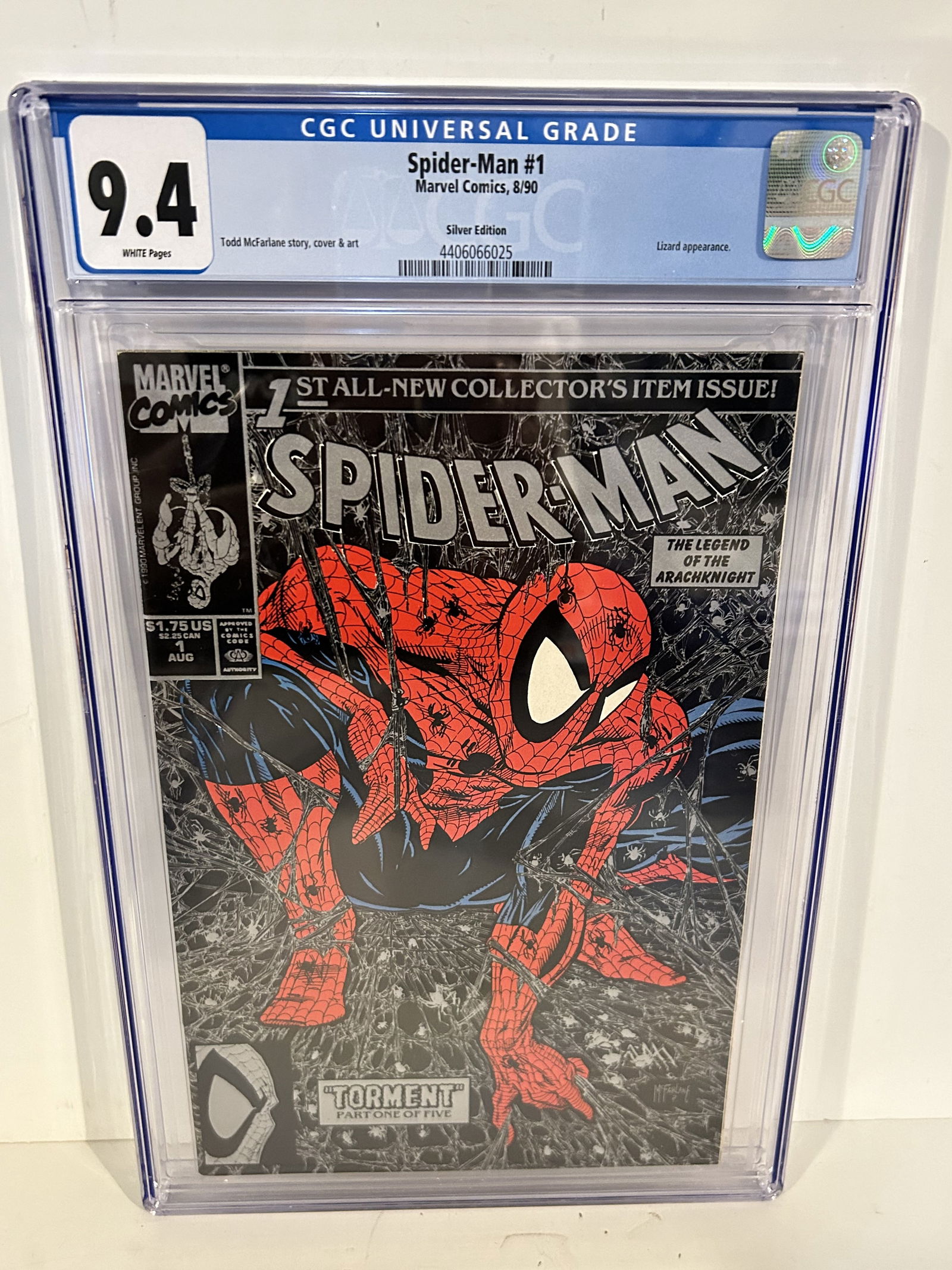 Vintage Comic Book CGC 9.4 spider-man # 1 (1 of 2)