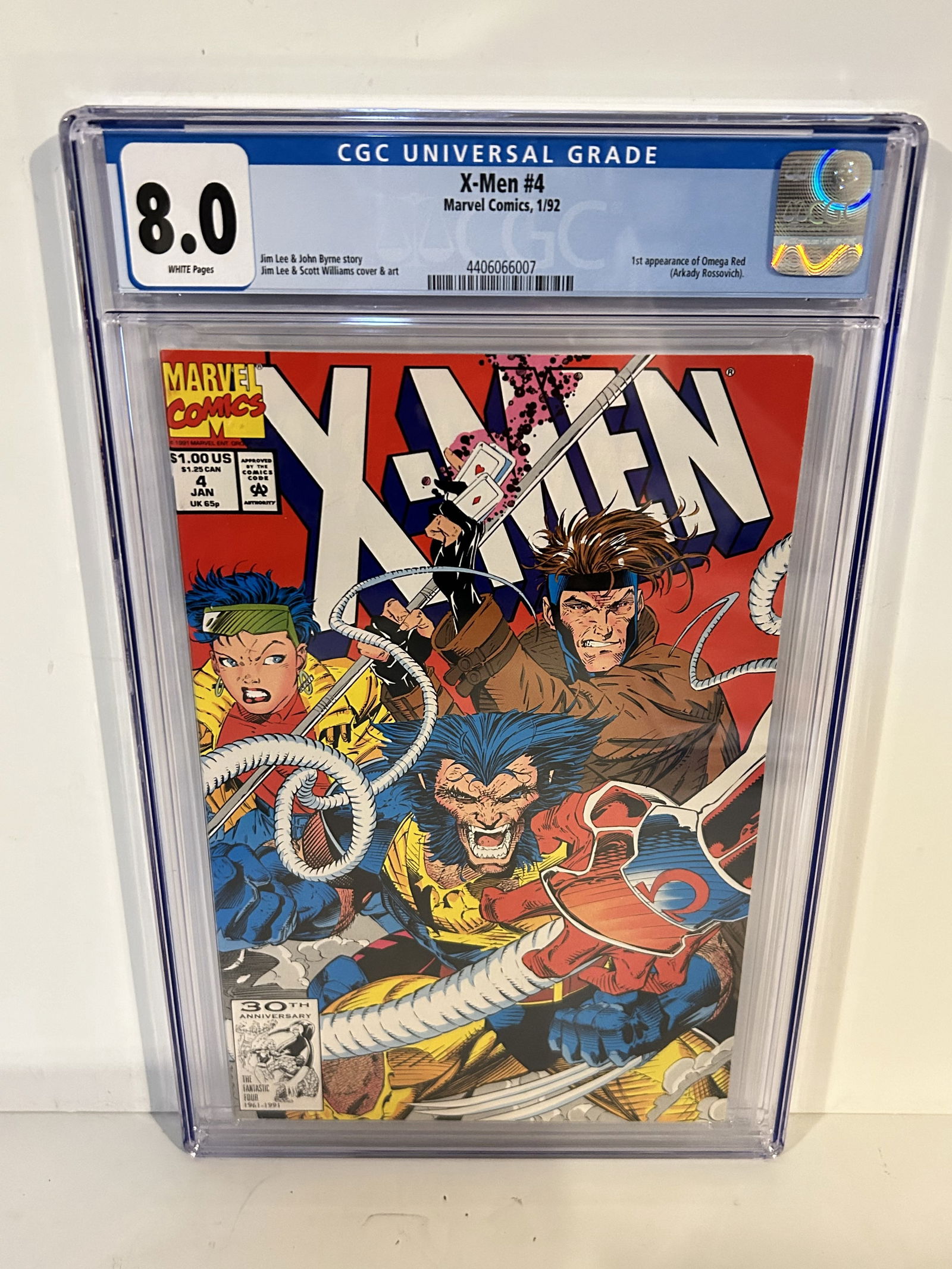 Vintage Comic Book CGC 8.0 x-men # 4 (1 of 2)