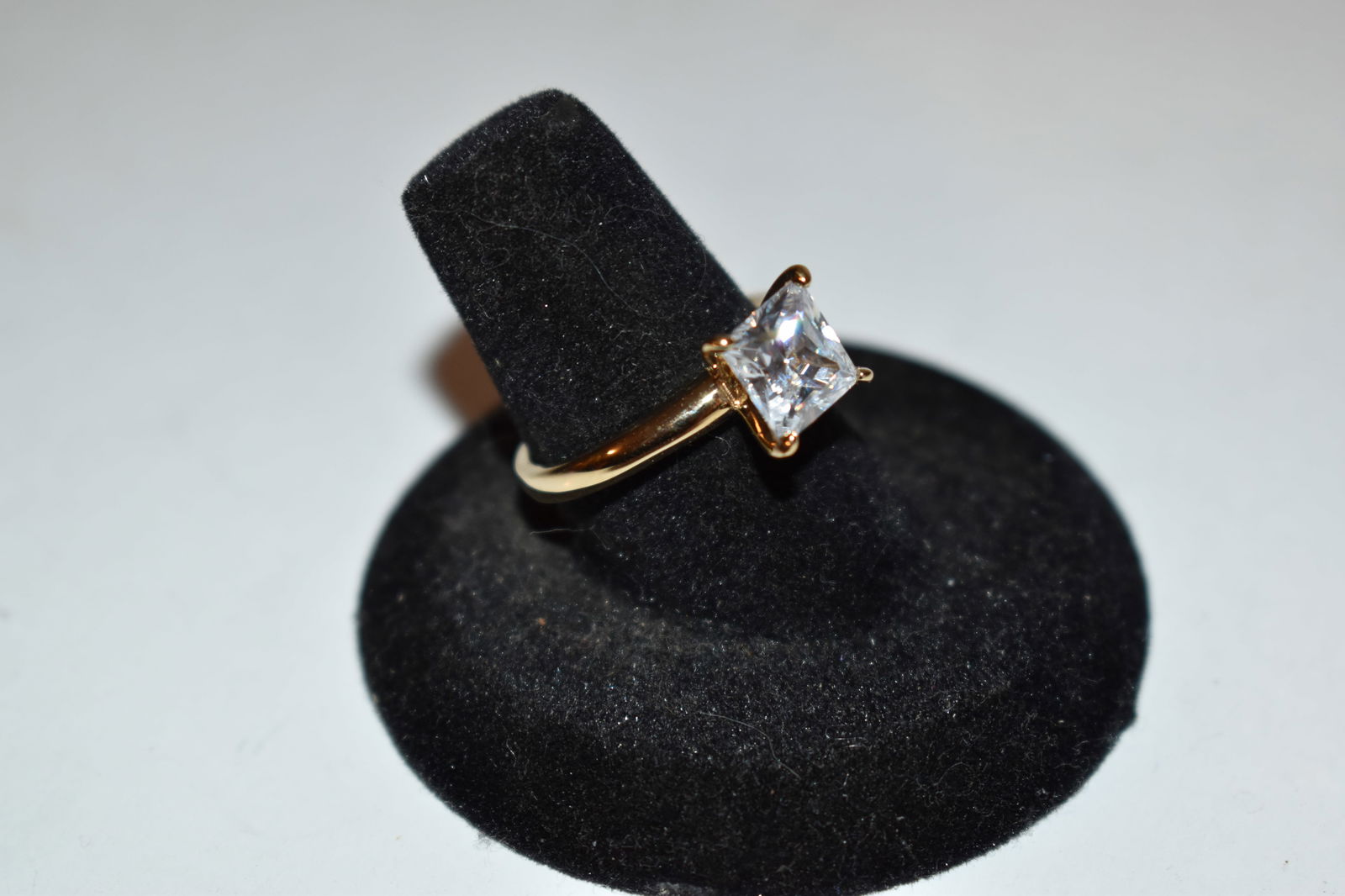 Vintage Sterling Silver Vermeal Tourmaline Ring sz 7 (1 of 3)