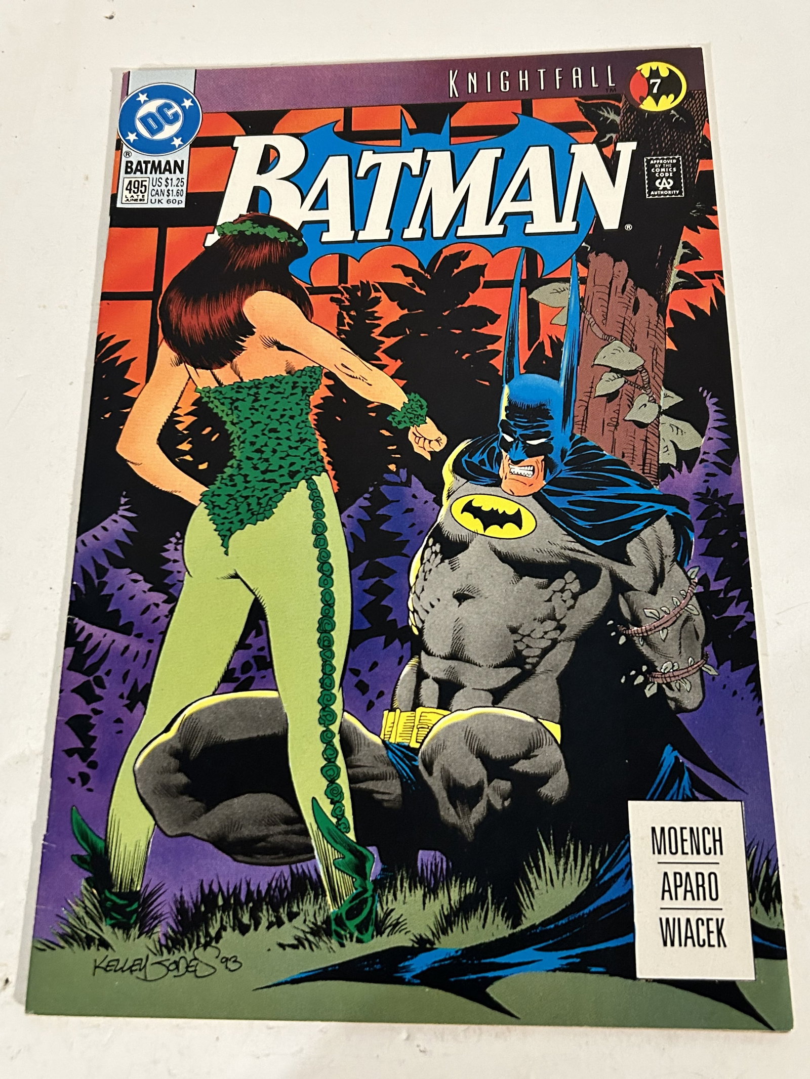 Batman 495 Knightfall Batman DC Comics 1993 Bane (1 of 2)