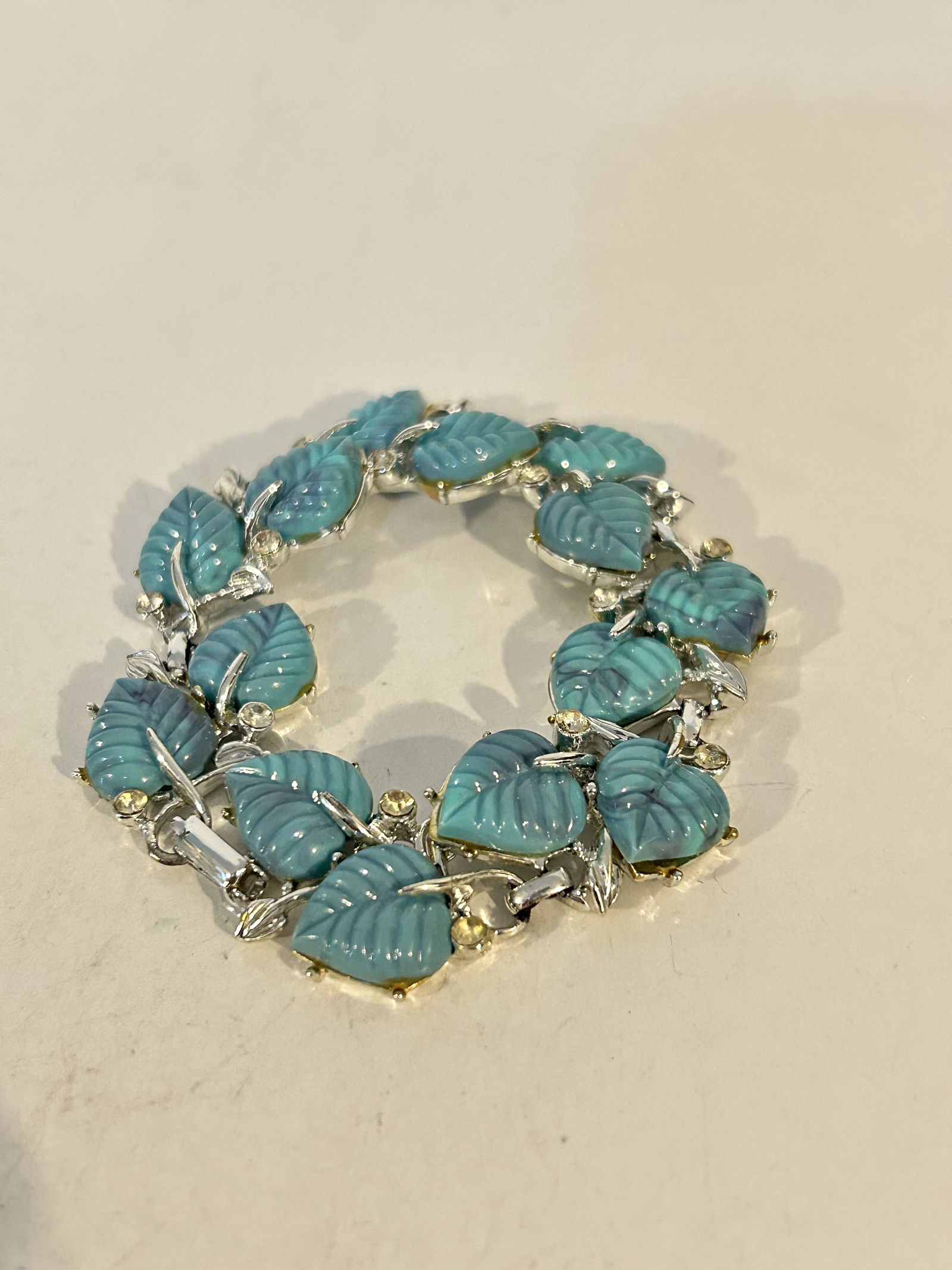 Vintage Kramer Signed Bracelet sz 7" (1 of 4)