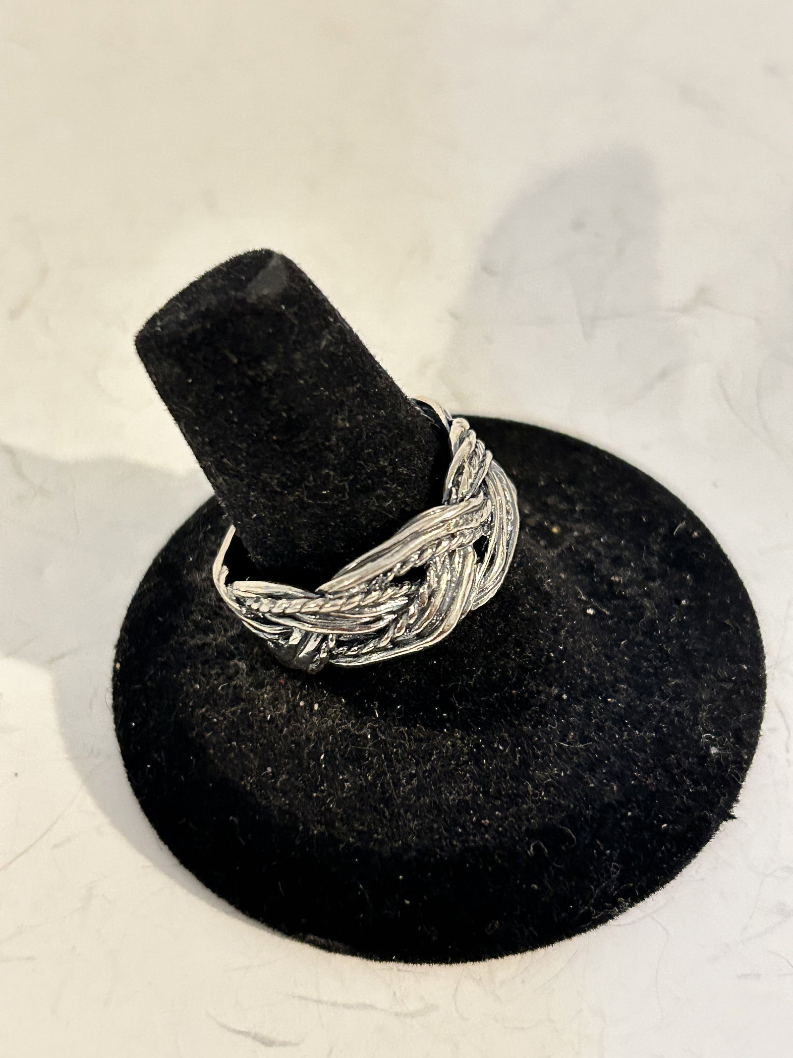Sterling Silver 925 PZ Israel Paz Creations Modernist Wide Band Ring sz 9: Sterling Silver 925 PZ Israel Paz Creations Modernist Wide Band Ring sz 9Please view all photos as they are part of the description and condition of this Item, Feel free to contact me with questions o