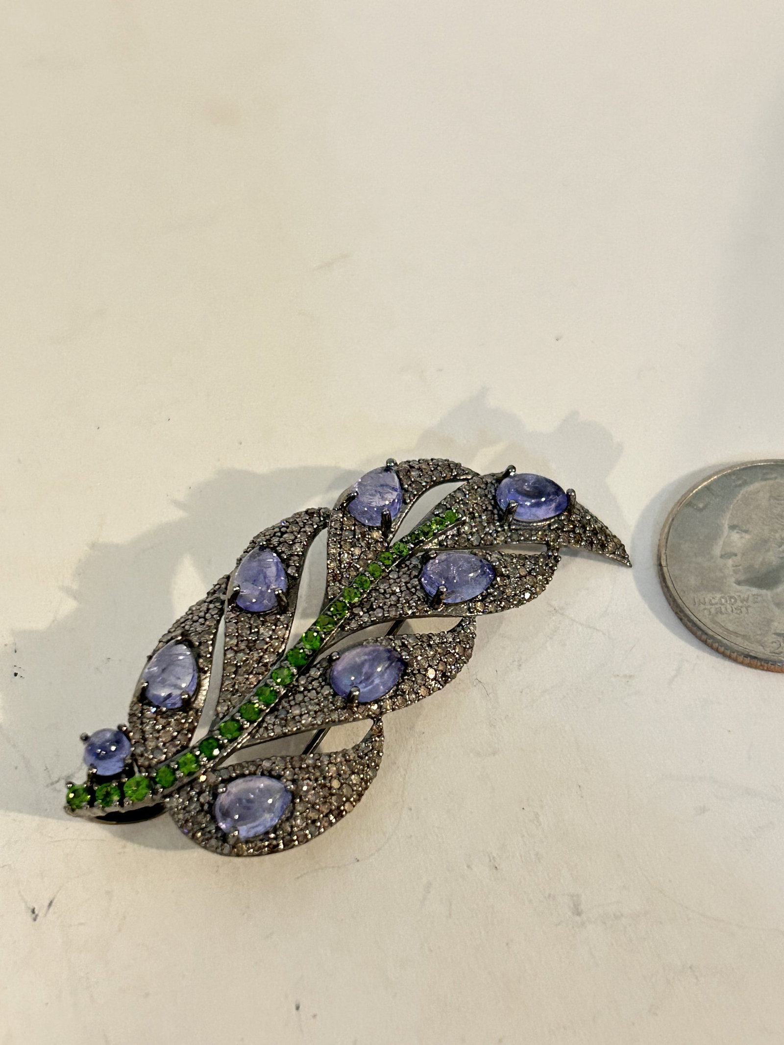 Vintage Sterling Silver marcasite Amethyst pendant brooch: Vintage Sterling Silver marcasite Amethyst pendant broochPlease view all photos as they are part of the description and condition of this Item, Feel free to contact me with questions or picture reques