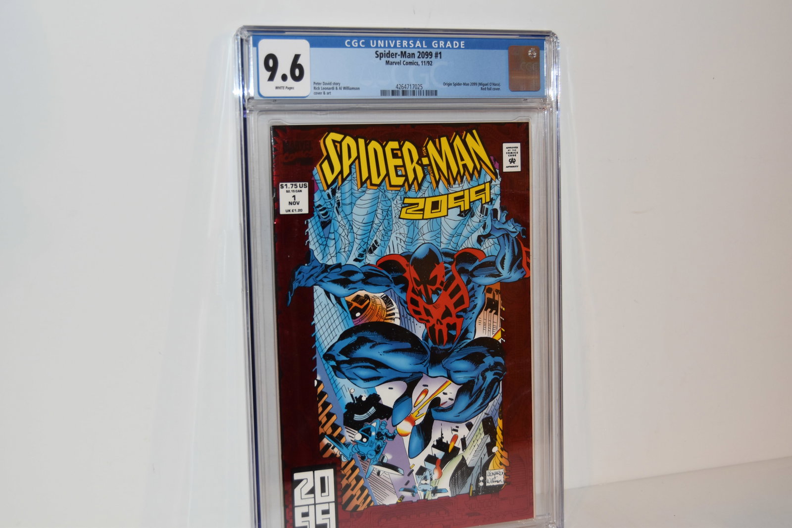 Vintage Comic Book Spider-Man 2099 #1 CGC 9.6 (1 of 2)