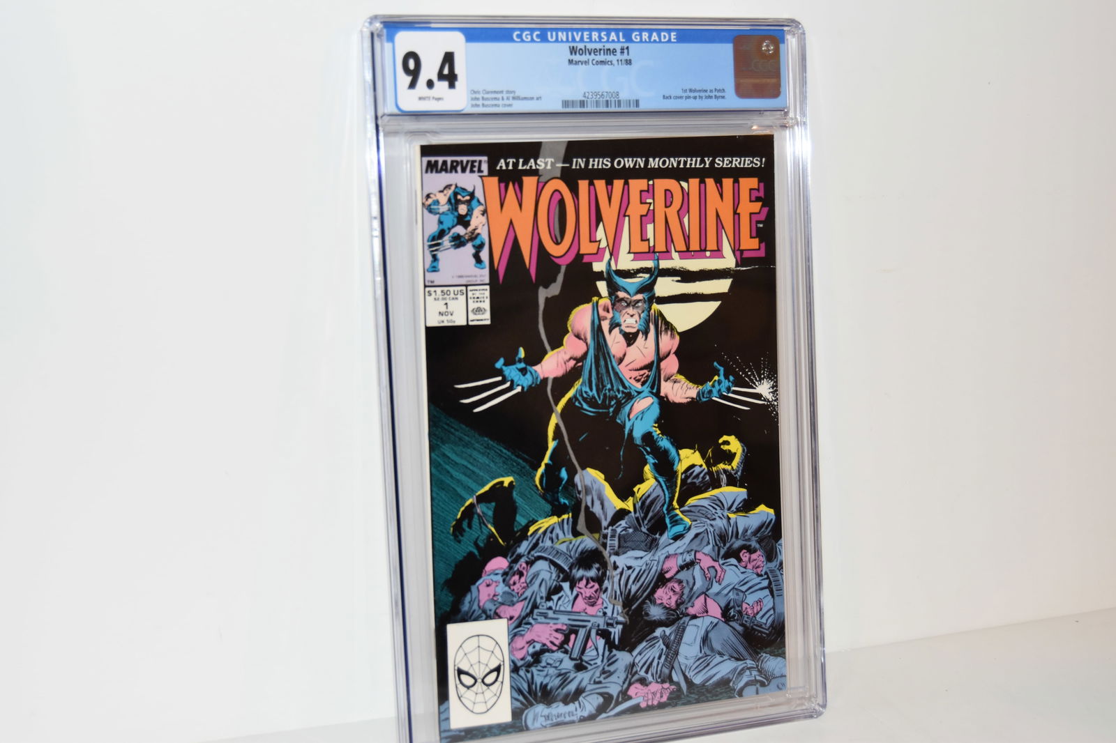 Vintage Comic Book Wolverine #1 CGC 9.4 (1 of 2)