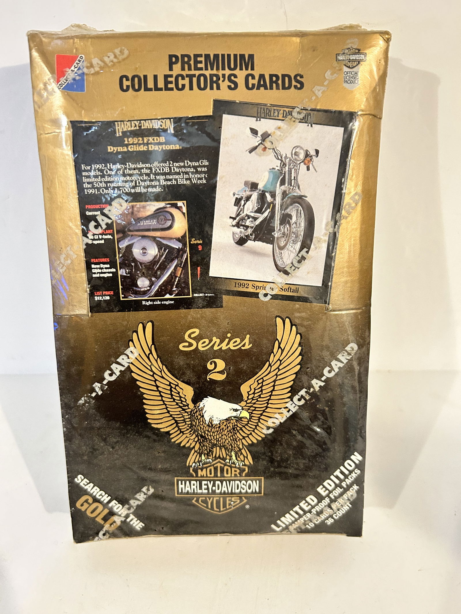 1992 Harley Davidson Series 2 Premium Collector's Cards Sealed (1 of 3)