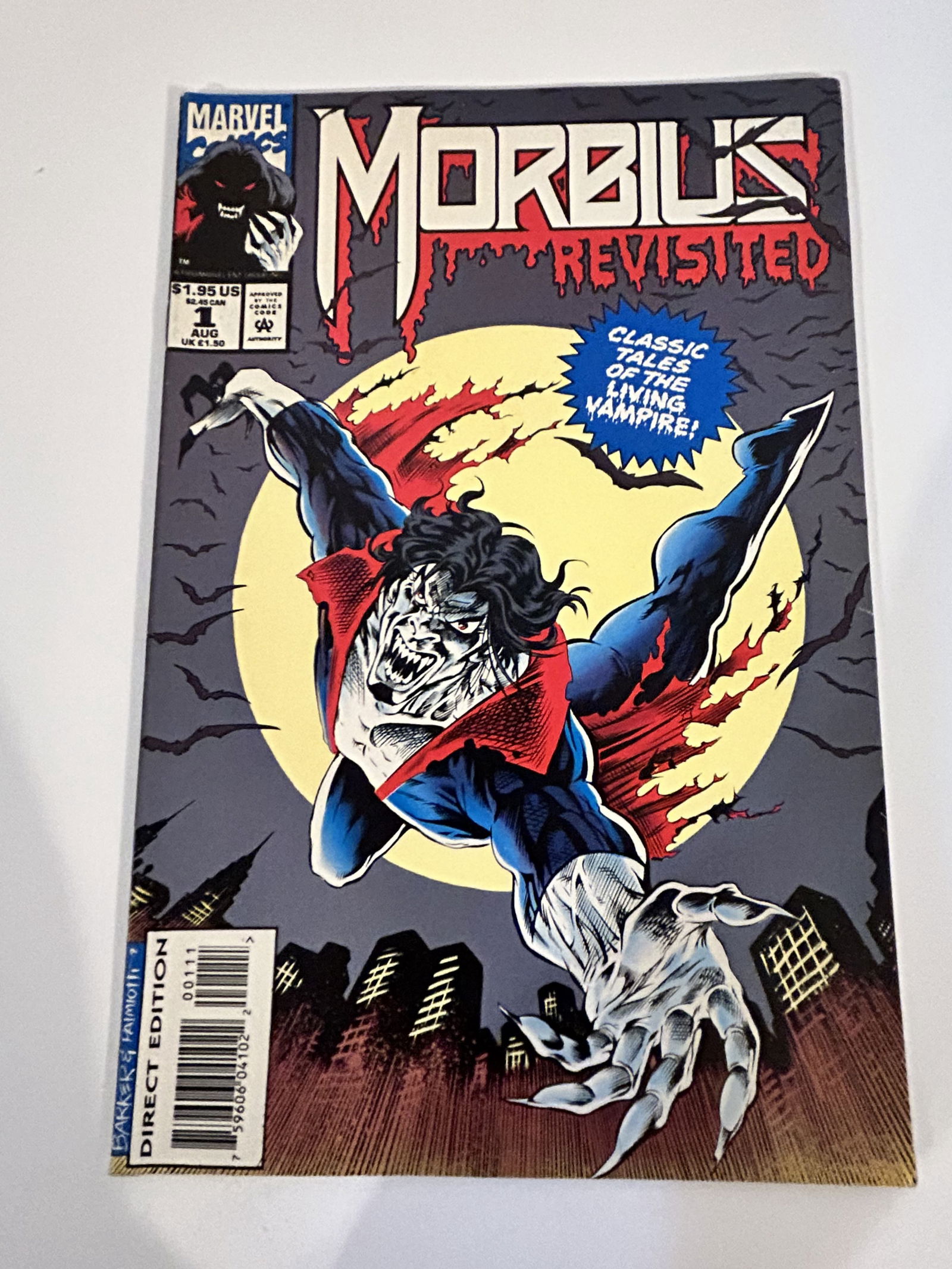 Vintage Comic Book Morbius # 1 (1 of 2)