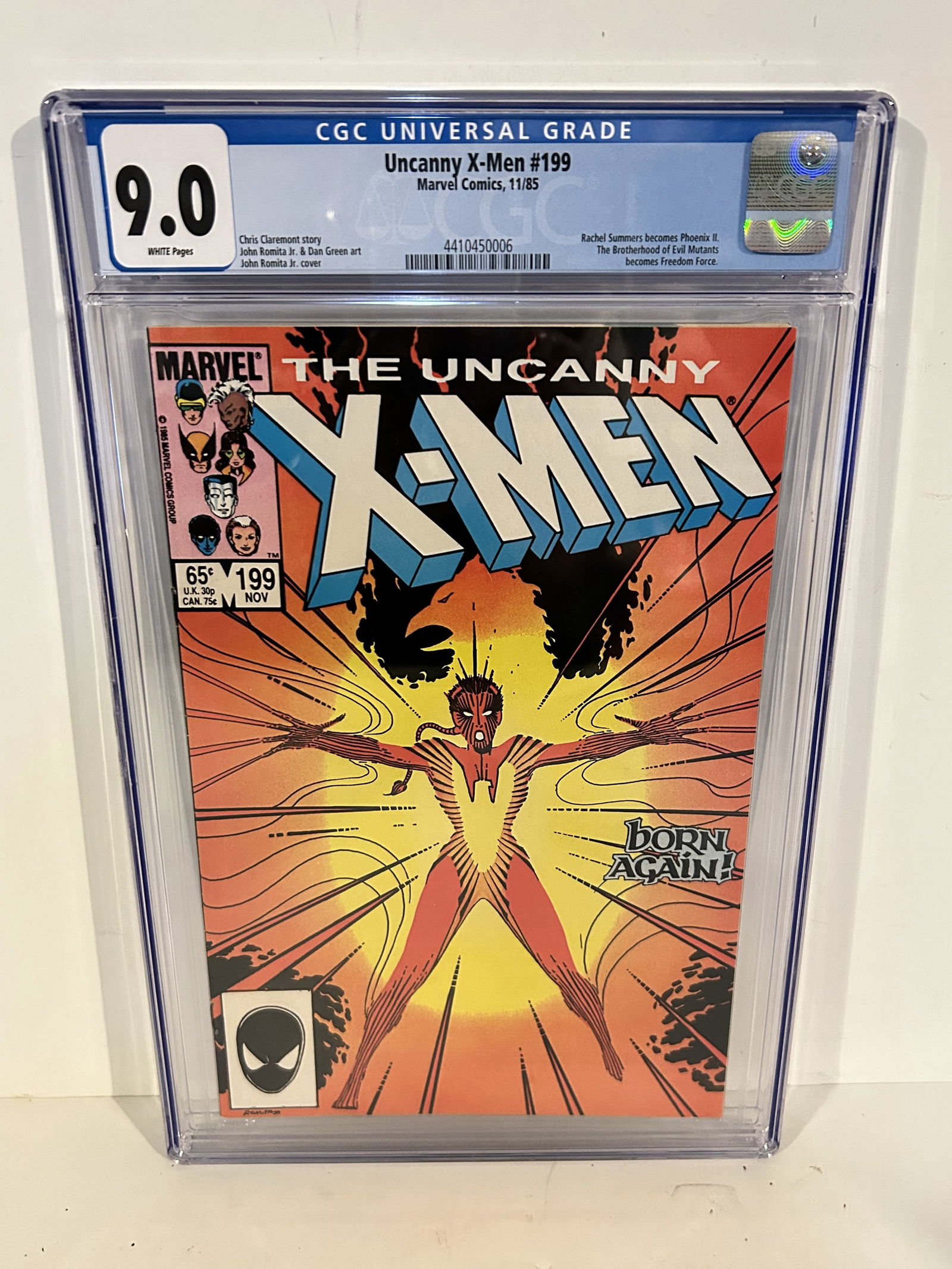 Vintage Comic Book CGC 9.0 x-men # 199 (1 of 2)