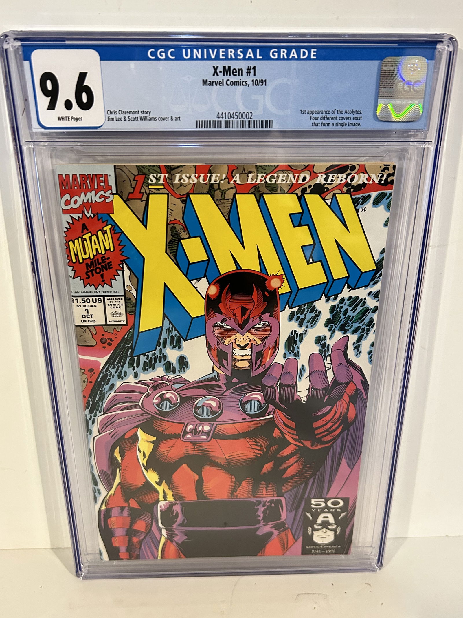 Vintage Comic Book CGC 9.6 x-men # 1 (1 of 2)