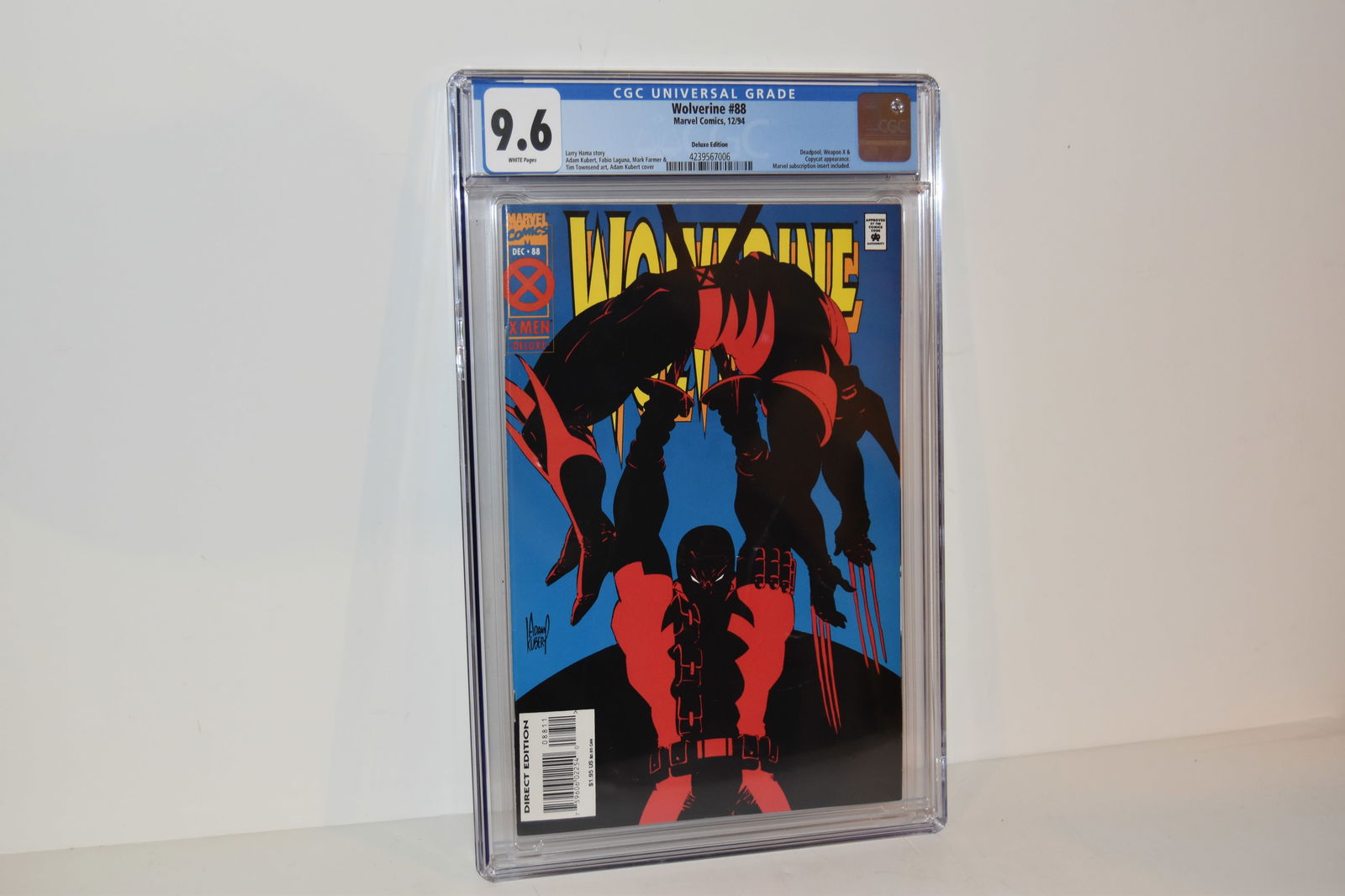 Vintage Comic Book Wolverine #88 CGC 9.6 Deluxe (1 of 2)
