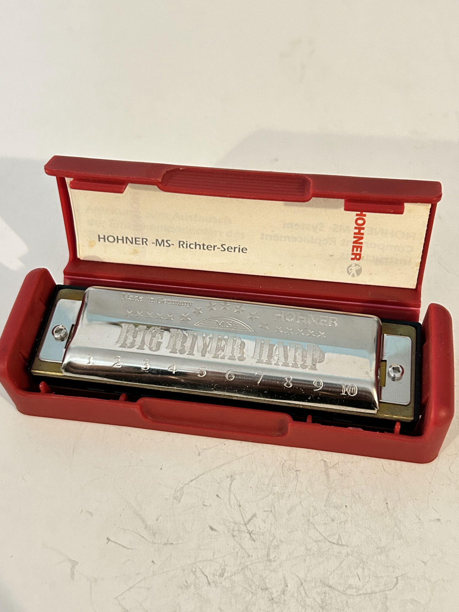 Hohner Big River Harp Harmonica Key: C (1 of 4)