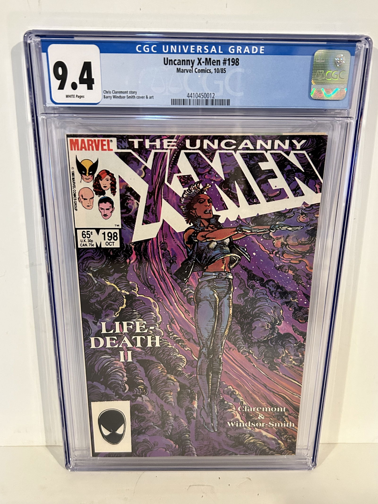 Vintage Comic Book CGC 9.4 x-men # 197 (1 of 2)