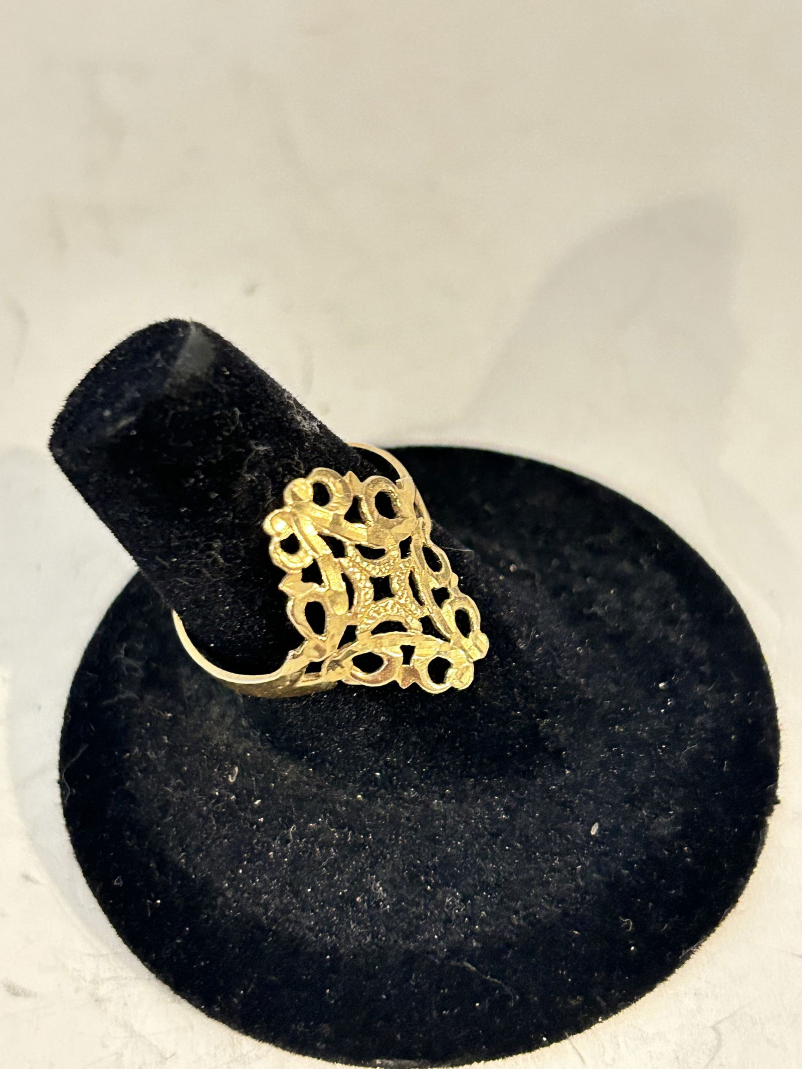 Vintage 14K filigree Ring sz 7 (1 of 5)