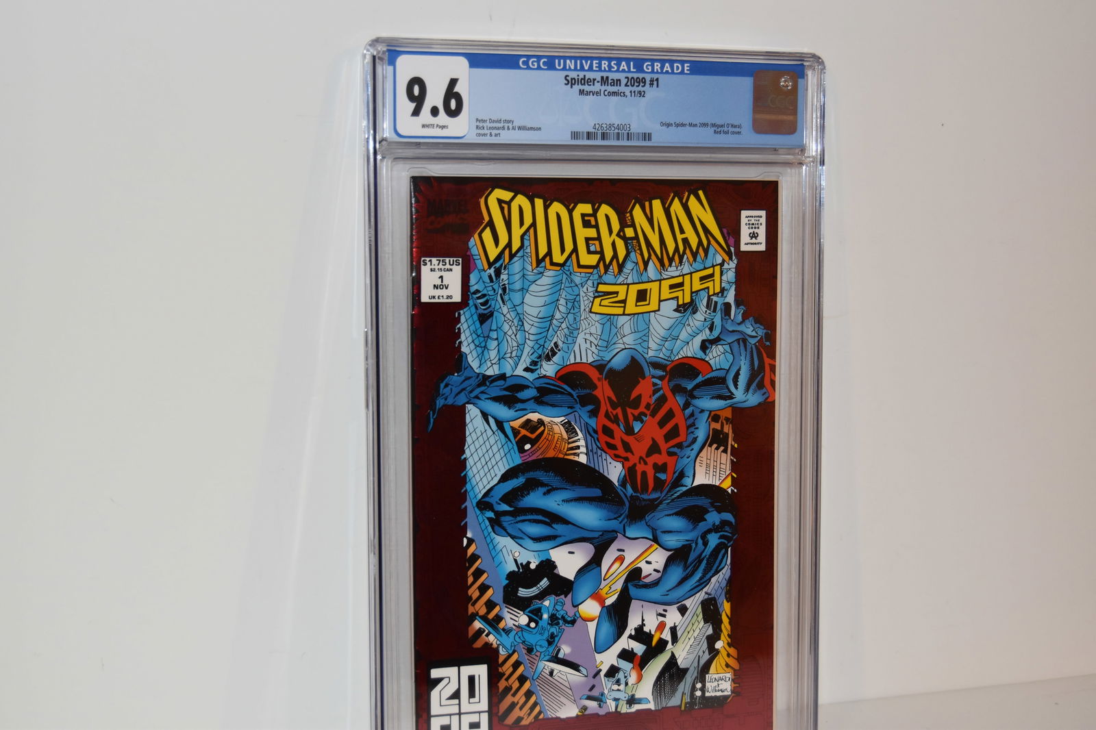 Vintage Comic Book Spider-Man 2099 #1 CGC 9.6 (1 of 2)