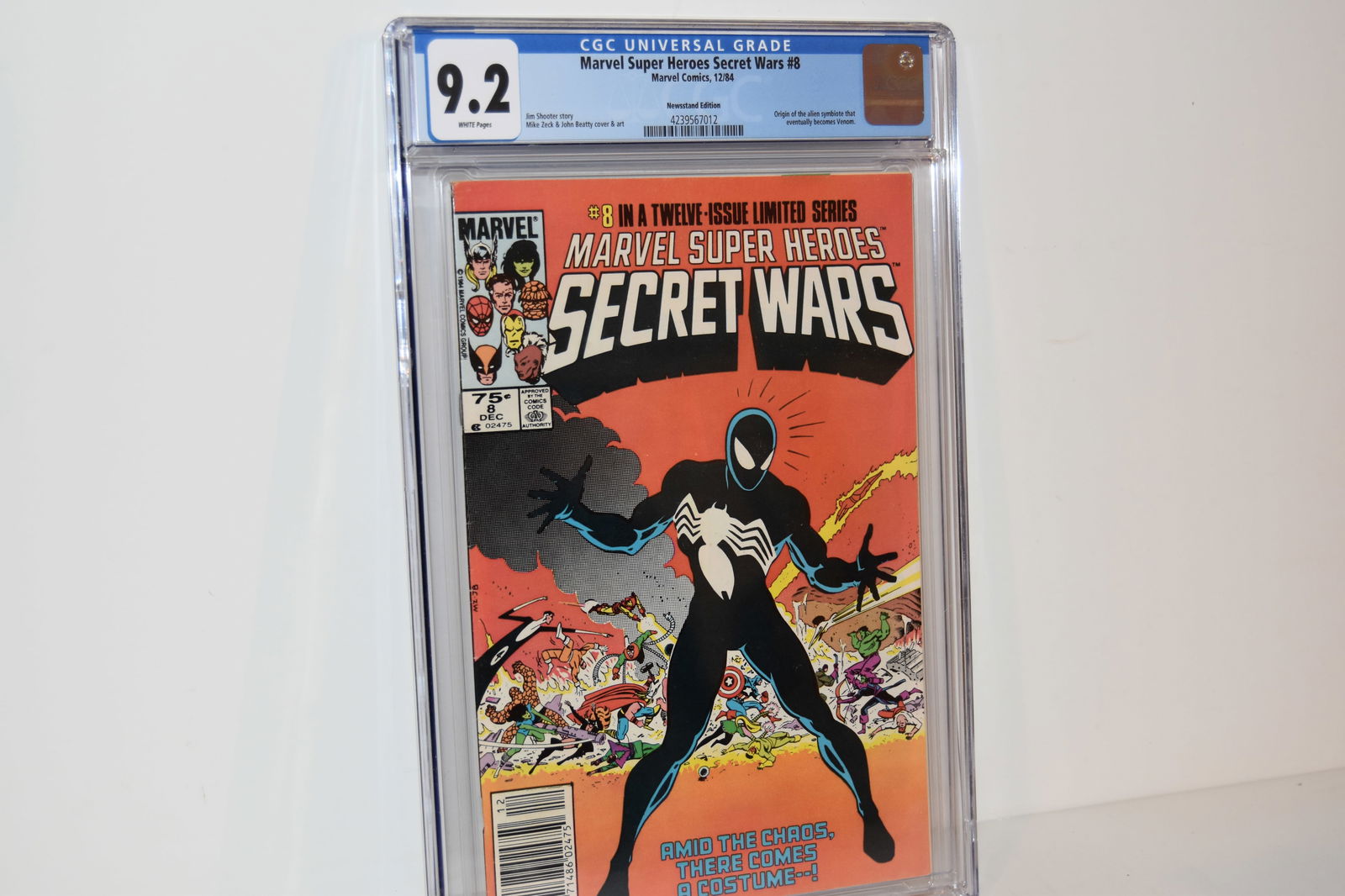 Vintage Comic Book Secret Wars #8 CGC 9.2 News Stand (1 of 2)
