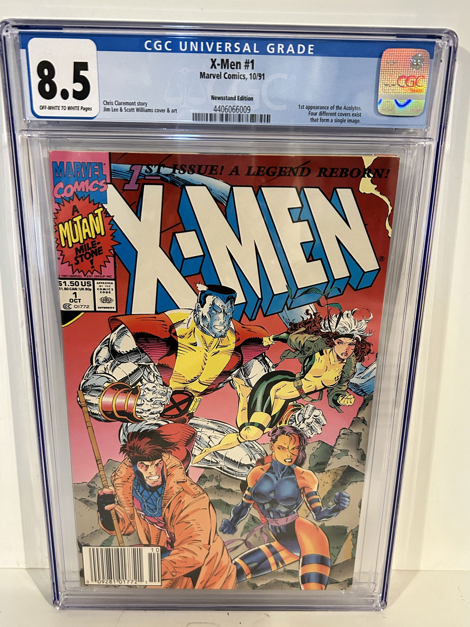 Vintage Comic Book CGC 8.5 x-men # 1 NEWS STAND (1 of 2)