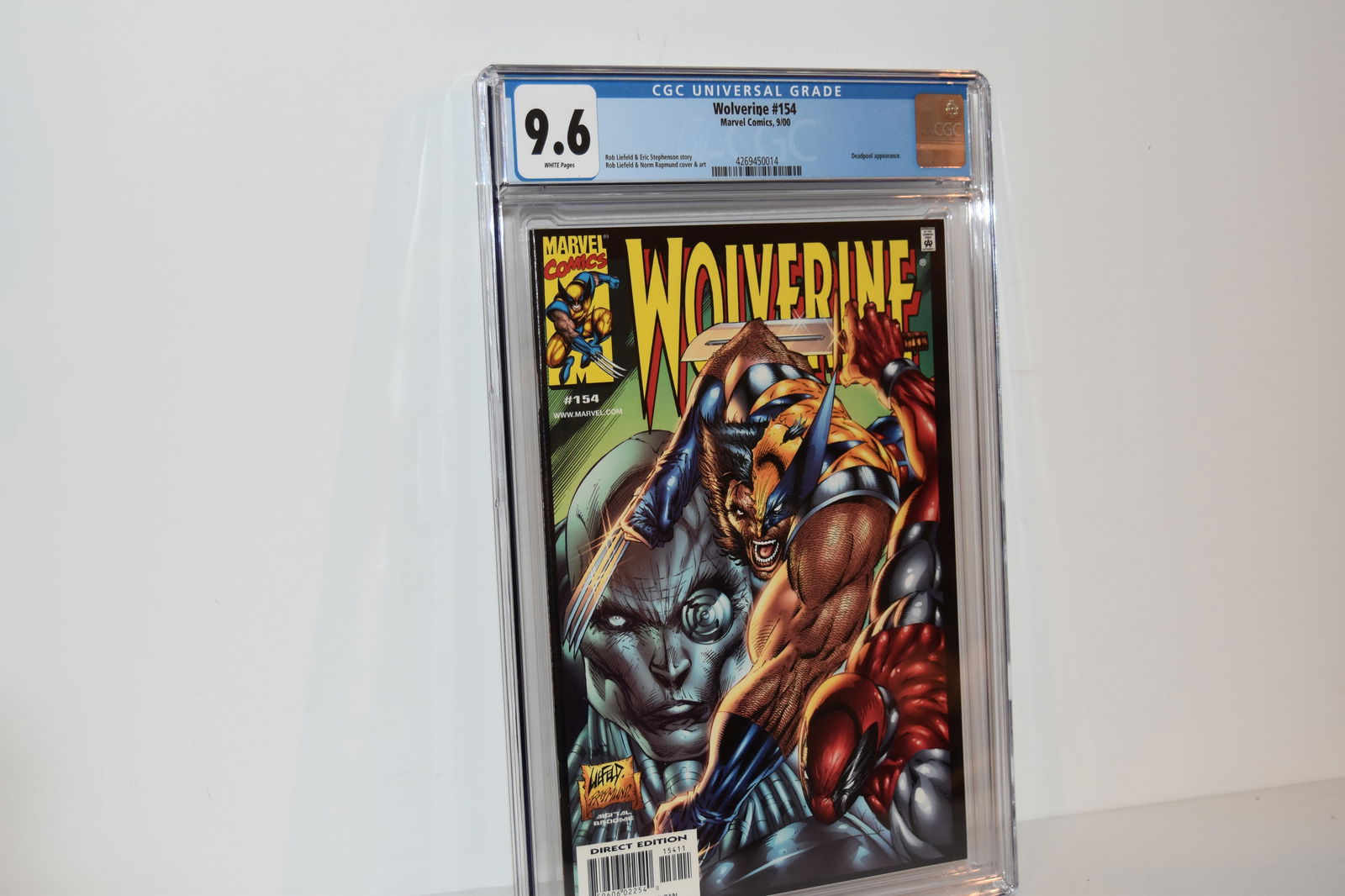 Vintage Comic Book Wolverine #154 CGC 9.6 (1 of 2)