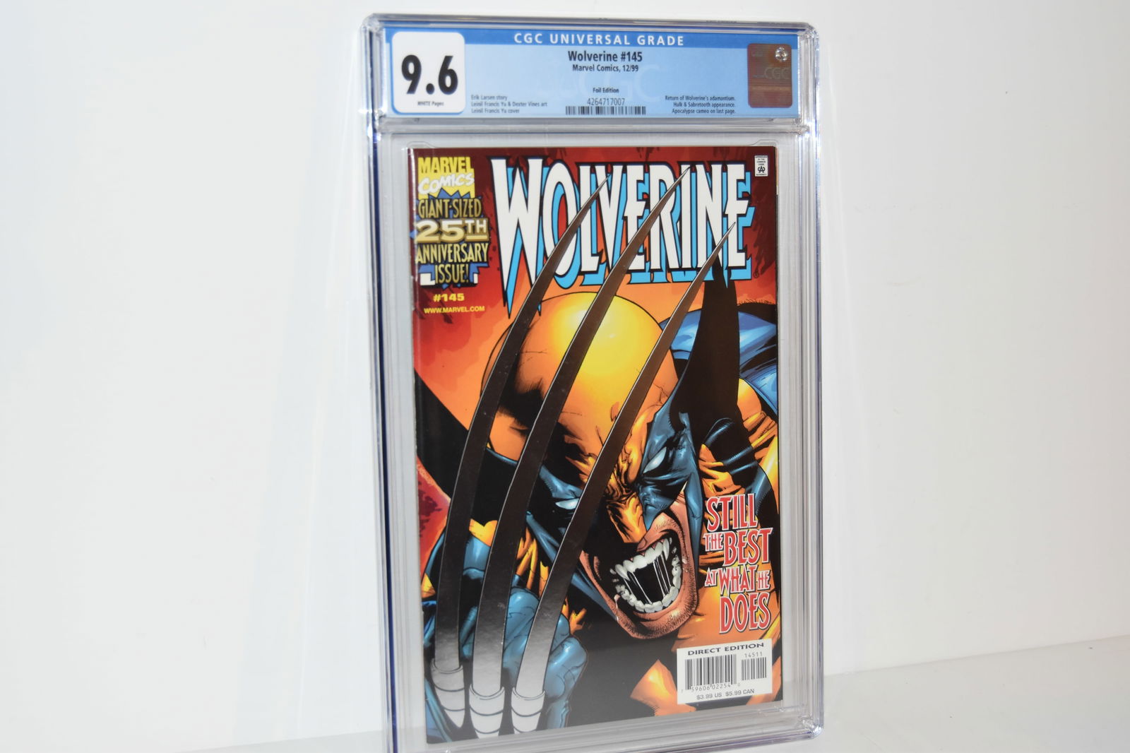Vintage Comic Book Wolverine #145 CGC 9.6 (1 of 2)