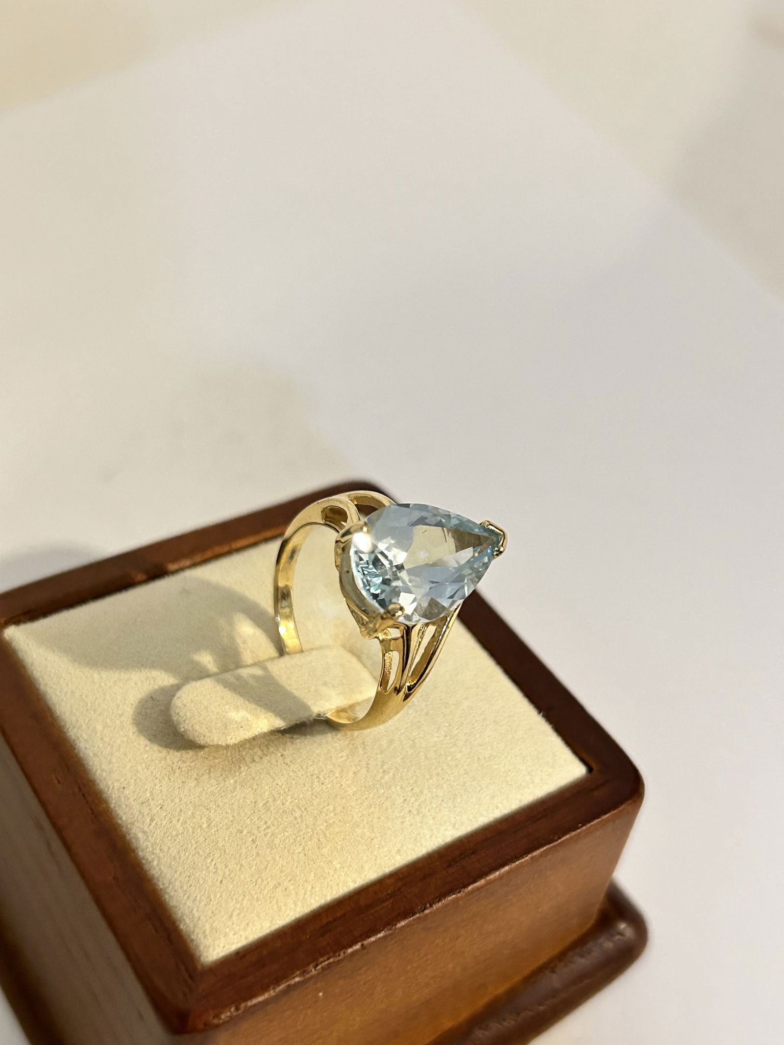 Vintage sterling Silver vermeal Ring sz 8 (1 of 5)