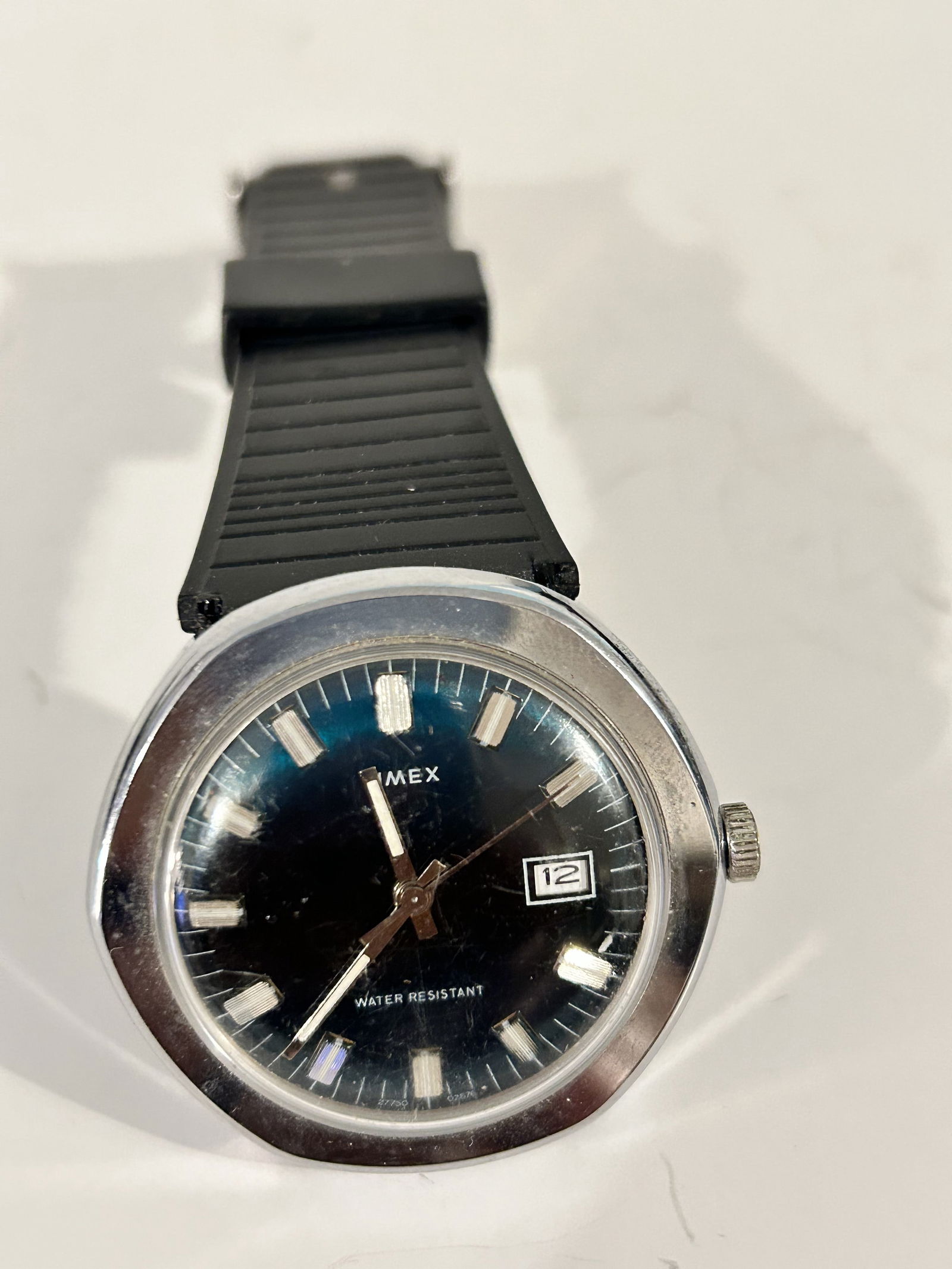 TIMEX, Vintage 60's Manual Wind, Date Dial Full-sized, SS MEN'S WATCH works good! (1 of 5)