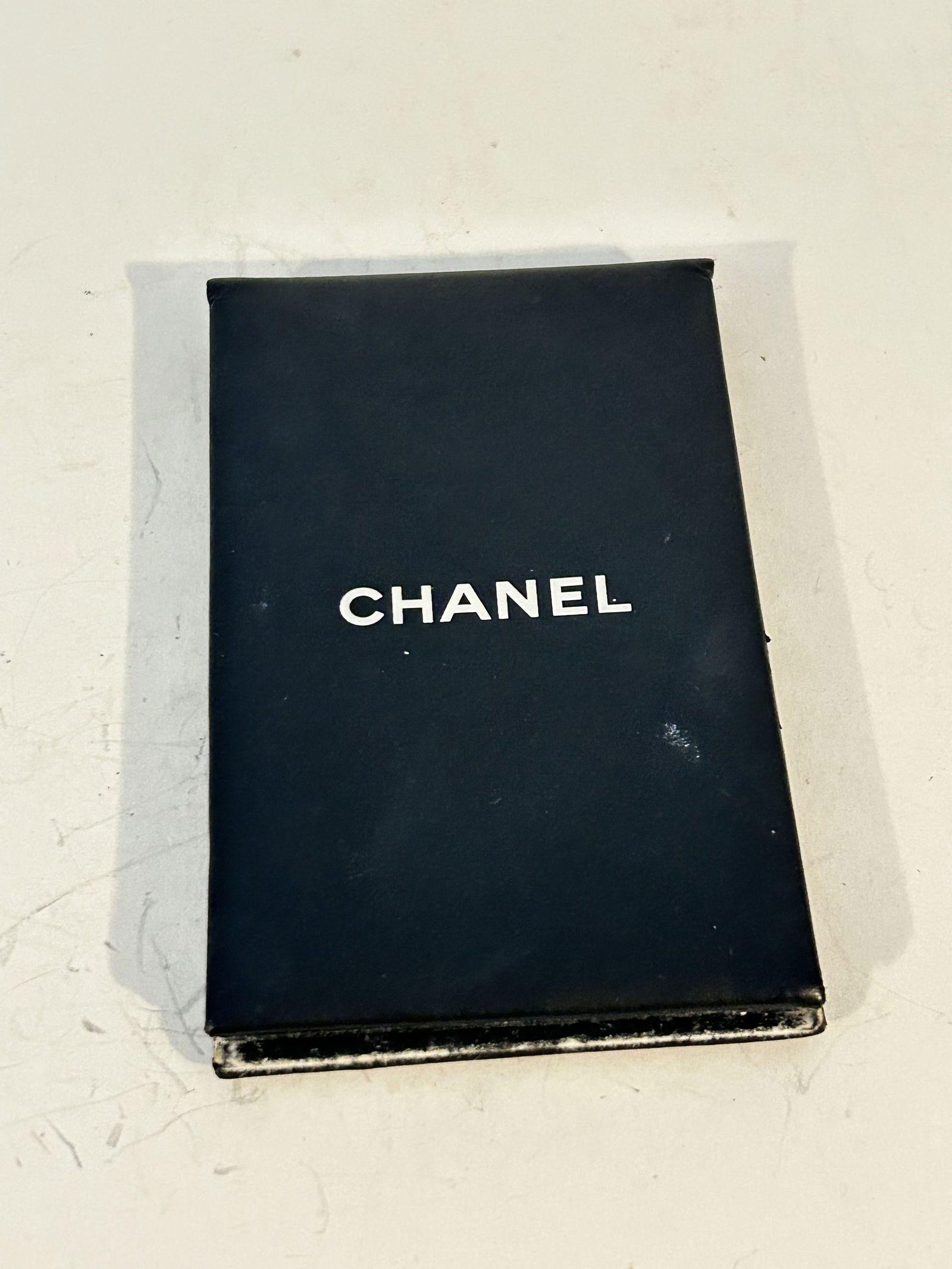 Vintage Chanel hand held Mirror 3 1/2" x 2 1/4" (1 of 4)