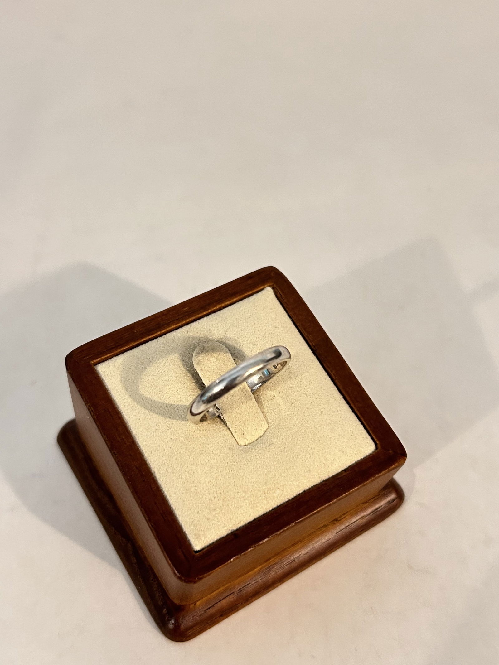 Vintage Sterling Silver mexico band Ring sz 9 (1 of 4)