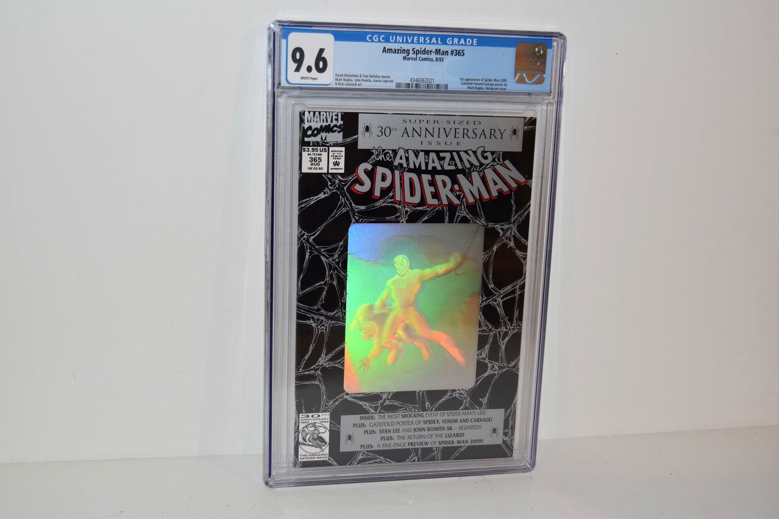 Amazing Spider-Man #365 1st Appearance Spiderman 2099 CGC 9.6 NM+ (1 of 2)