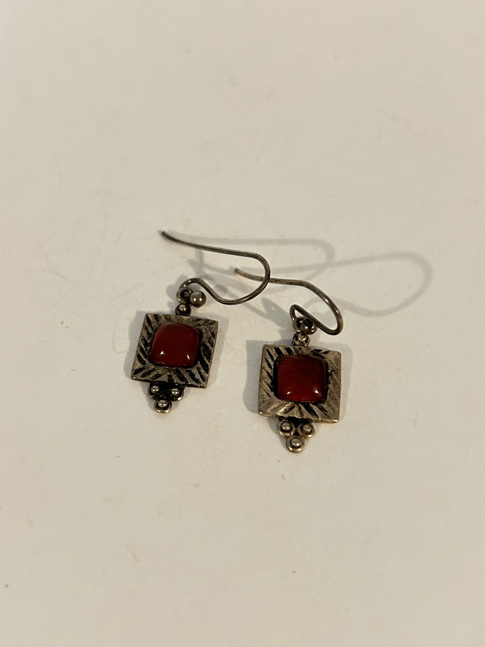 Vintage Sterling Silver gemstone Earrings (1 of 5)