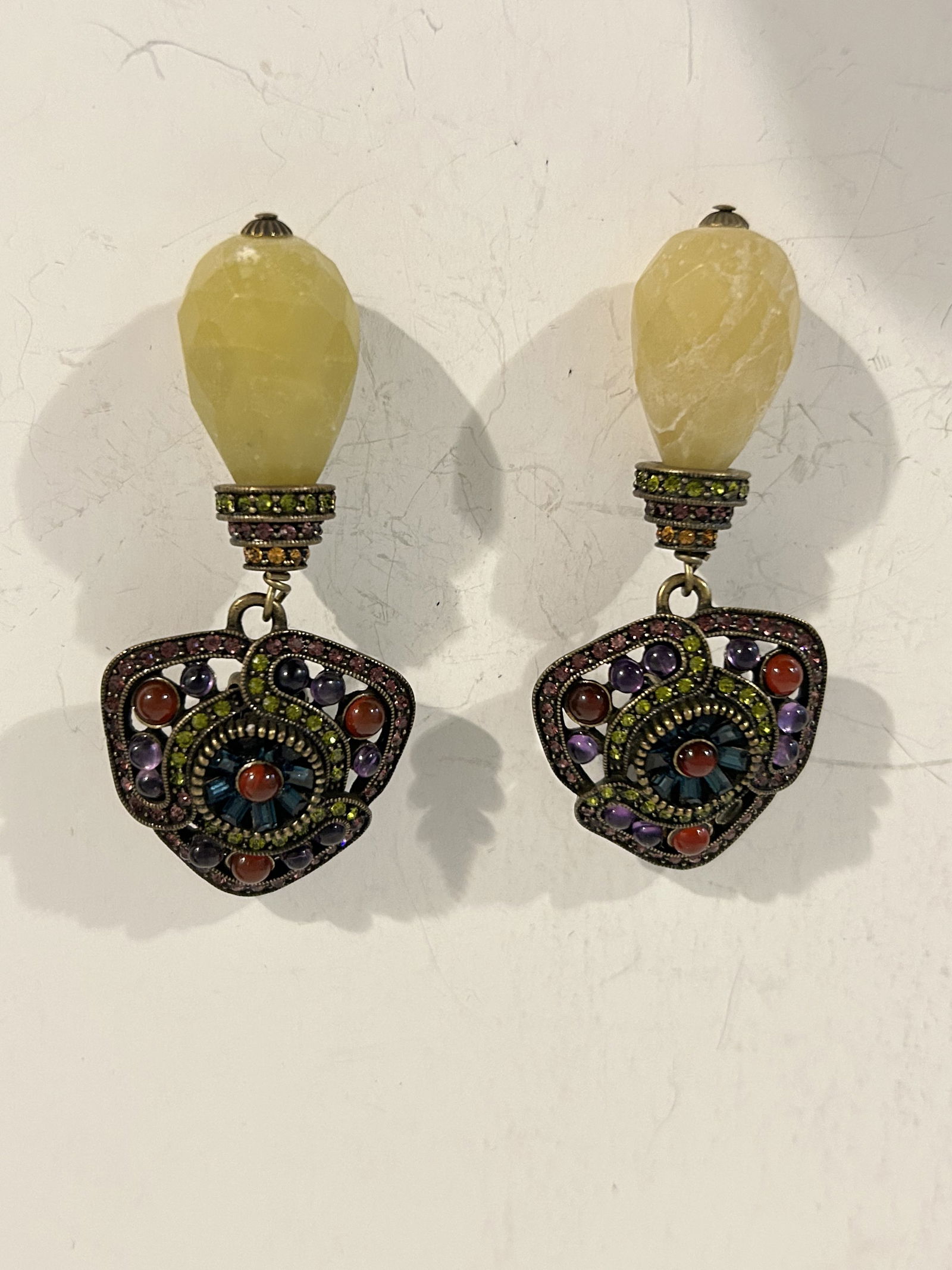 vintage heidi daus earrings clipon New (1 of 6)