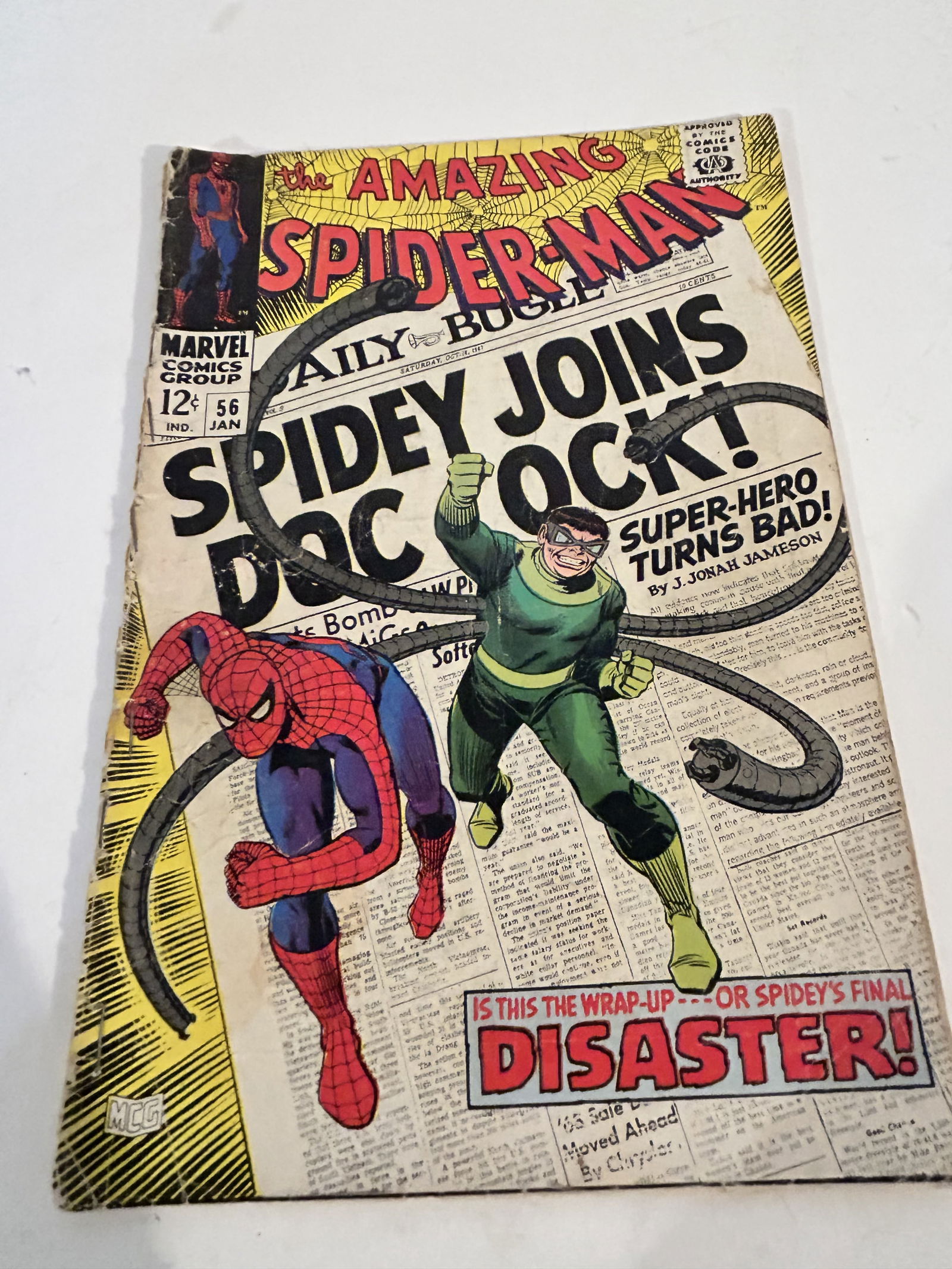 Vintage Comic Book Amazing Spider-Man # 56 (1 of 3)