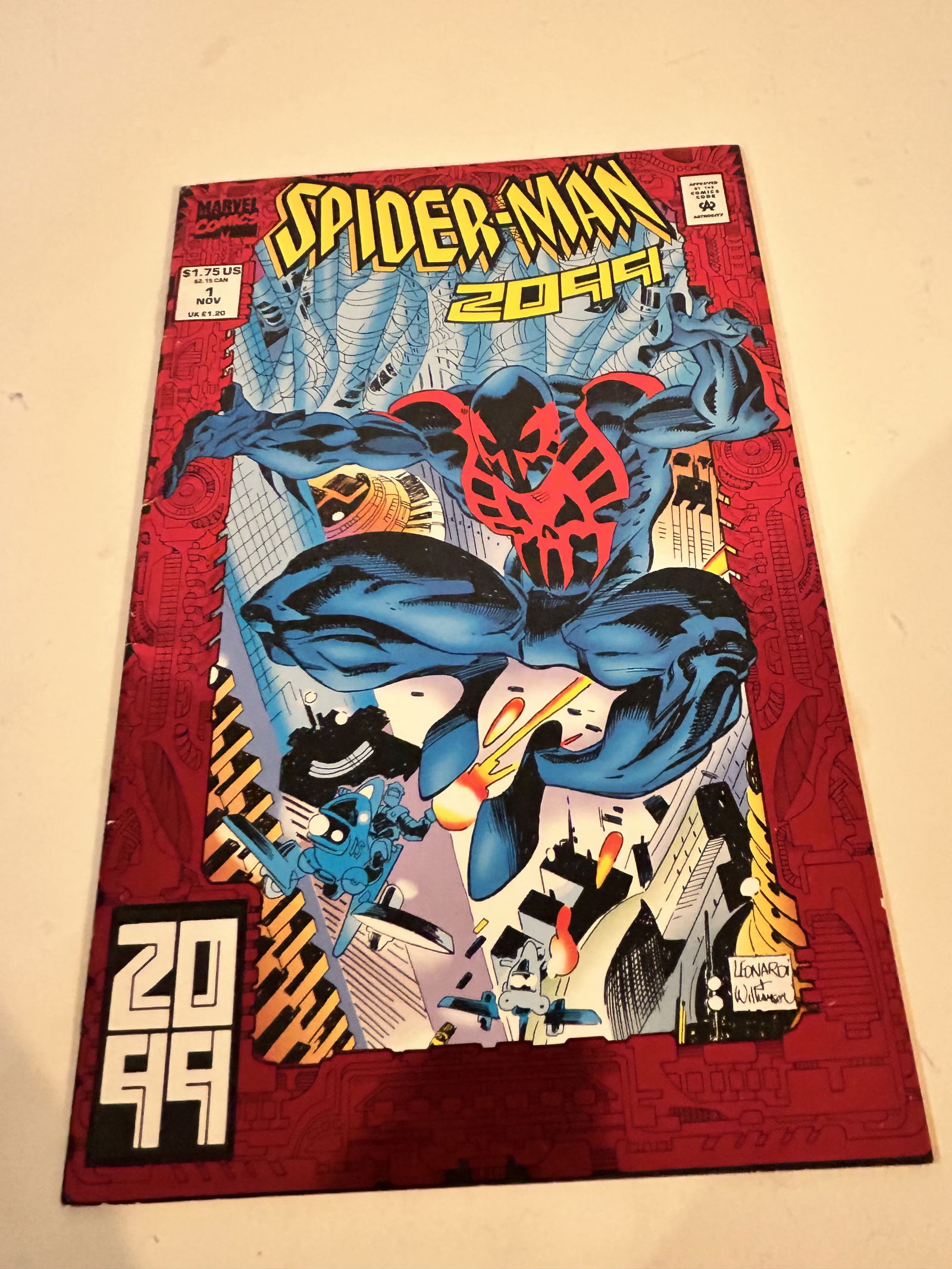 Vintage Comic Book Spider-Man 2099 # 1 (1 of 3)
