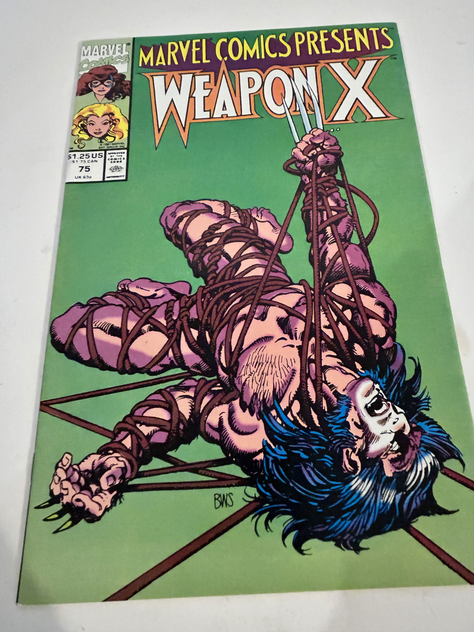 Vintage Comic Book Marvel Comics Presents # 75 (1 of 2)